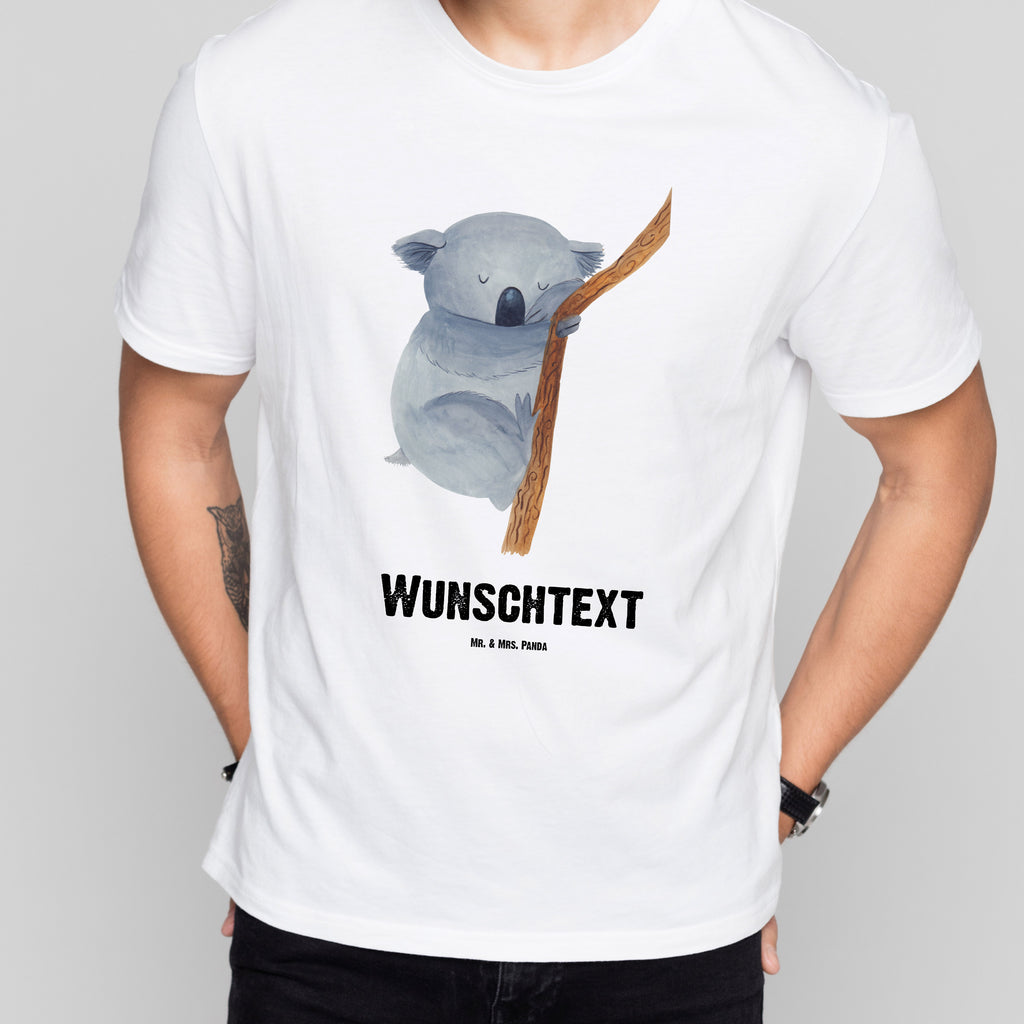 Größe S Personalisiertes T-Shirt Koalabär T-Shirt Personalisiert, T-Shirt mit Namen, T-Shirt mit Aufruck, Männer, Frauen, Tiermotive, Gute Laune, lustige Sprüche, Tiere, Koala, träumen, Traum, schlafen, Schlafzimmer, Traumland, Bär, Koalabär