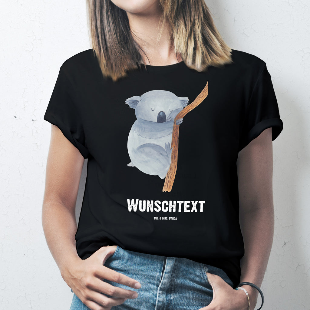 Größe S Personalisiertes T-Shirt Koalabär T-Shirt Personalisiert, T-Shirt mit Namen, T-Shirt mit Aufruck, Männer, Frauen, Tiermotive, Gute Laune, lustige Sprüche, Tiere, Koala, träumen, Traum, schlafen, Schlafzimmer, Traumland, Bär, Koalabär