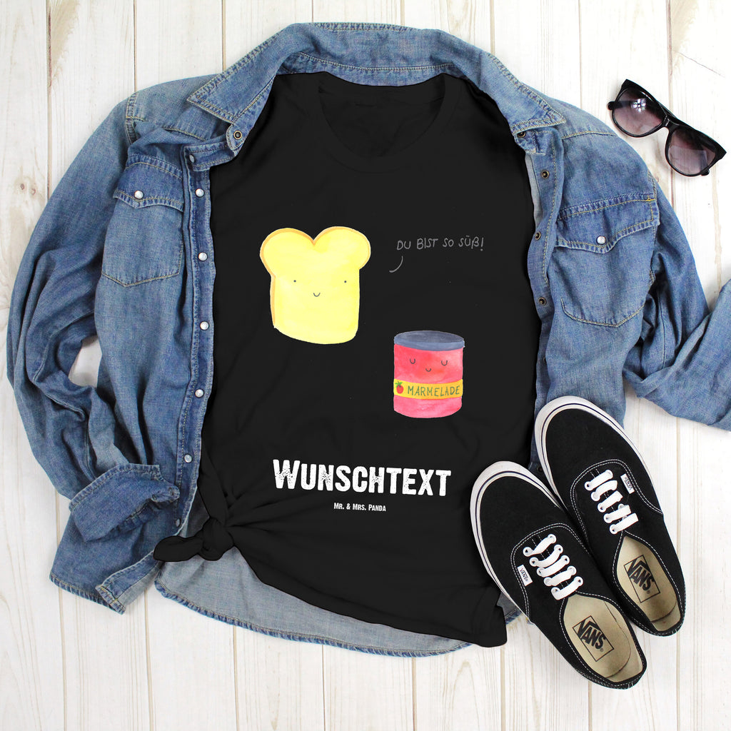 Größe S Personalisiertes T-Shirt Toast & Marmelade T-Shirt Personalisiert, T-Shirt mit Namen, T-Shirt mit Aufruck, Männer, Frauen, Tiermotive, Gute Laune, lustige Sprüche, Tiere, Toast, Marmelade, Dreamteam, süße Postkarte, süß, Küche Deko, Küche Spruch, Frühstück Einladung, Brot, Toastbrot