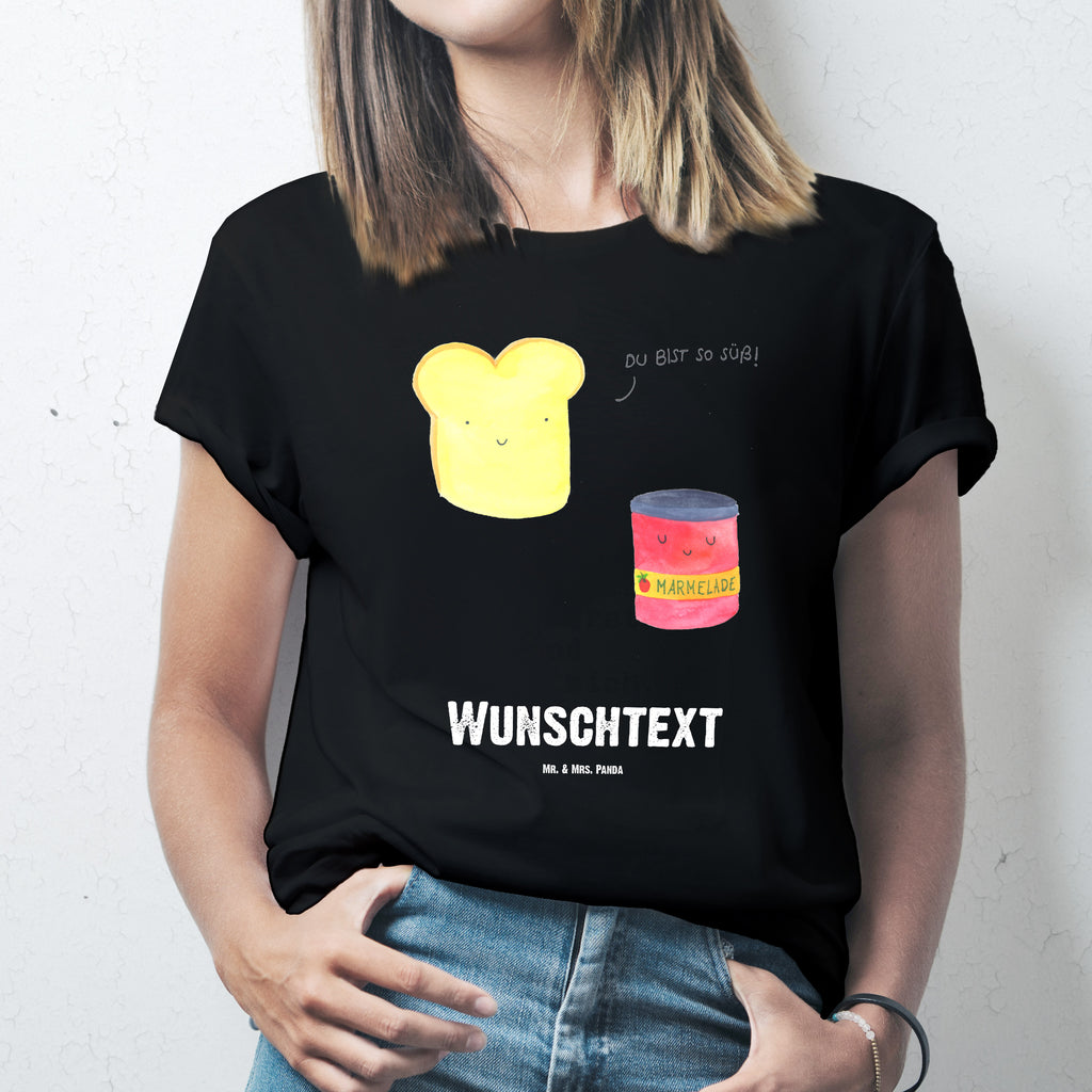 Größe S Personalisiertes T-Shirt Toast & Marmelade T-Shirt Personalisiert, T-Shirt mit Namen, T-Shirt mit Aufruck, Männer, Frauen, Tiermotive, Gute Laune, lustige Sprüche, Tiere, Toast, Marmelade, Dreamteam, süße Postkarte, süß, Küche Deko, Küche Spruch, Frühstück Einladung, Brot, Toastbrot