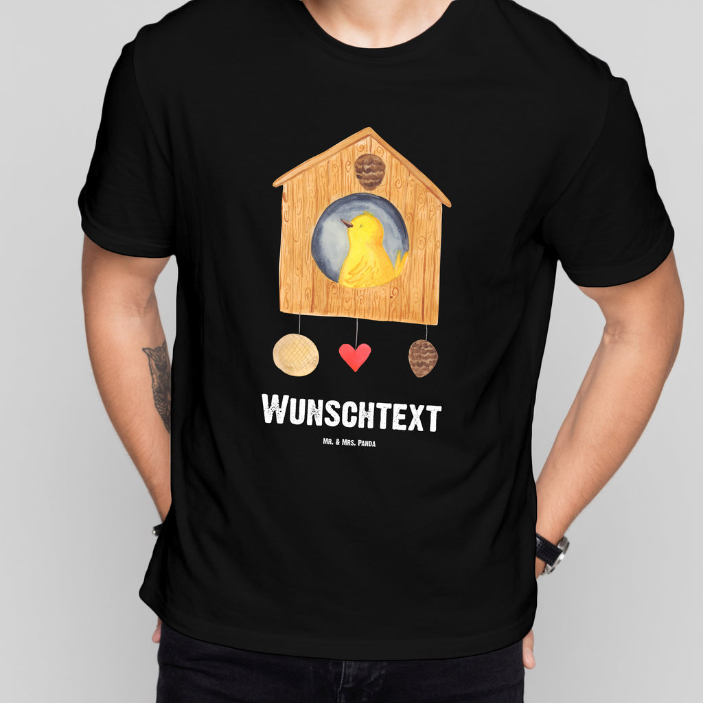 Größe S Personalisiertes T-Shirt Vogelhaus T-Shirt Personalisiert, T-Shirt mit Namen, T-Shirt mit Aufruck, Männer, Frauen, Tiermotive, Gute Laune, lustige Sprüche, Tiere, Vogel, Vögel, Vogelhaus, Vogelhäuschen, Home sweet home, Zuhause, Nest, Eigenheim, Familie, Wohnung, Haus, unser Haus, Lieblingsort, Castle