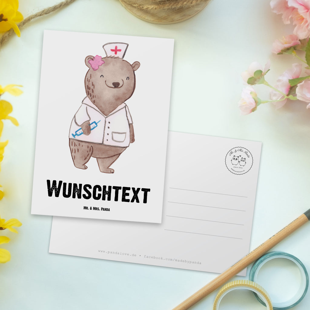 Personalisierte Postkarte Ärztin mit Herz Postkarte mit Namen, Postkarte bedrucken, Postkarte mit Wunschtext, Postkarte personalisierbar, Geschenkkarte mit Namen, Grußkarte mit Namen, Karte mit Namen, Einladung mit Namen, Ansichtskarte mit Namen, Geschenkkarte mit Wunschtext, Grußkarte mit Wunschtext, Karte mit Wunschtext, Einladung mit Wunschtext, Ansichtskarte mit Wunschtext, Beruf, Ausbildung, Jubiläum, Abschied, Rente, Kollege, Kollegin, Geschenk, Schenken, Arbeitskollege, Mitarbeiter, Firma, Danke, Dankeschön, Ärztin, Hausärztin, Medizinerin, Doktorin, Medizinstudium, Doktortitel, Arztpraxis