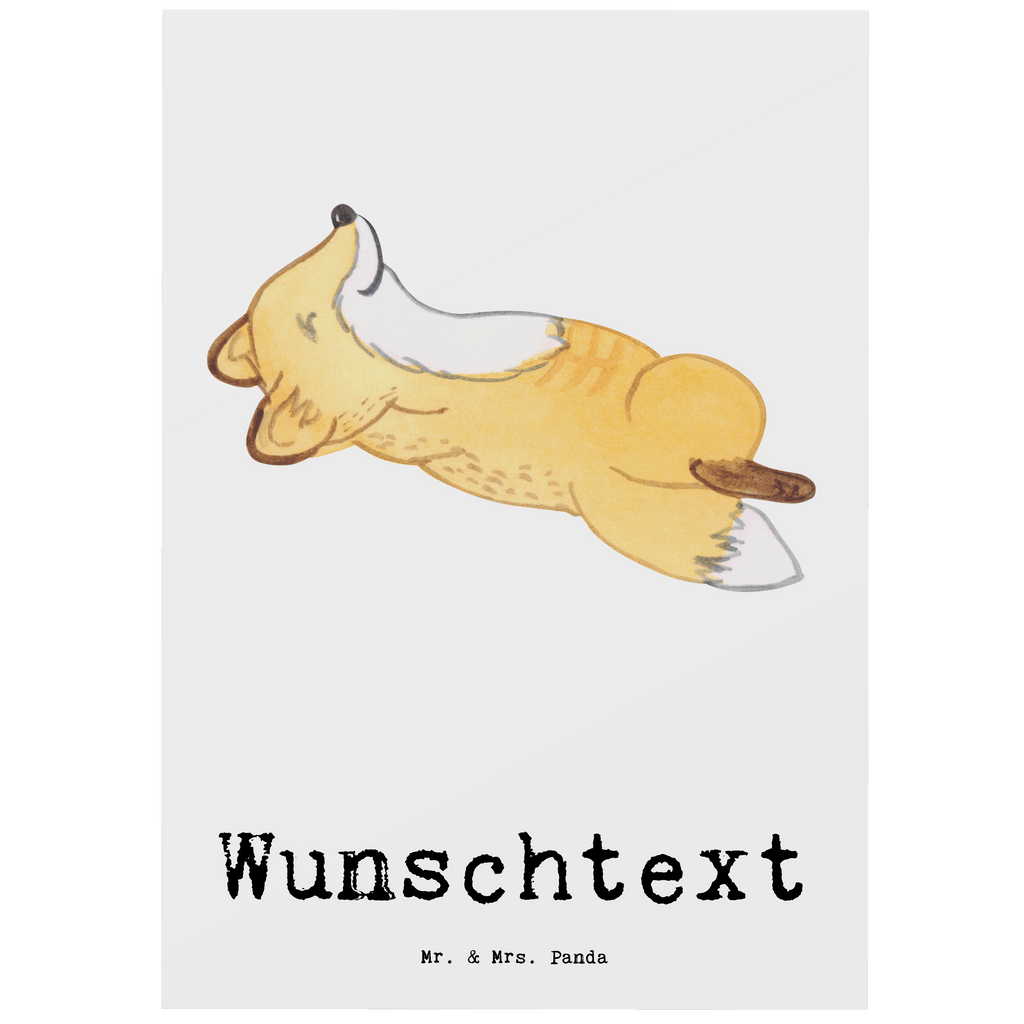 Personalisierte Postkarte Fuchs Crunches Medizin Postkarte mit Namen, Postkarte bedrucken, Postkarte mit Wunschtext, Postkarte personalisierbar, Geschenkkarte mit Namen, Grußkarte mit Namen, Karte mit Namen, Einladung mit Namen, Ansichtskarte mit Namen, Geschenkkarte mit Wunschtext, Grußkarte mit Wunschtext, Karte mit Wunschtext, Einladung mit Wunschtext, Ansichtskarte mit Wunschtext, Geschenk, Sport, Sportart, Hobby, Schenken, Danke, Dankeschön, Auszeichnung, Gewinn, Sportler, Crunches, Fitness, Bauchpressen, Fitnessstudio