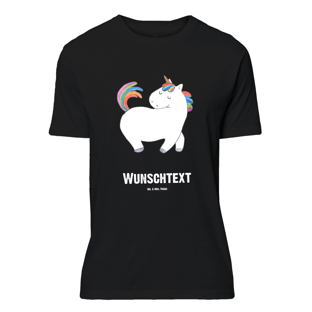 Größe S Personalisiertes T-Shirt Einhorn stolzierend T-Shirt Personalisiert, T-Shirt mit Namen, T-Shirt mit Aufruck, Männer, Frauen, Einhorn, Einhörner, Einhorn Deko, Pegasus, Unicorn, stolz, anders, bunt, Pferd, Reiter, Reiten, Freundin, Geschenk