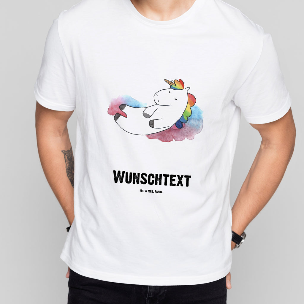 Größe S Personalisiertes T-Shirt Einhorn Wolke 7 T-Shirt Personalisiert, T-Shirt mit Namen, T-Shirt mit Aufruck, Männer, Frauen, Einhorn, Einhörner, Einhorn Deko, Pegasus, Unicorn, verliebt, Menschen, witzig, lustig, Geschenk, Glaube, Realität, Lächeln