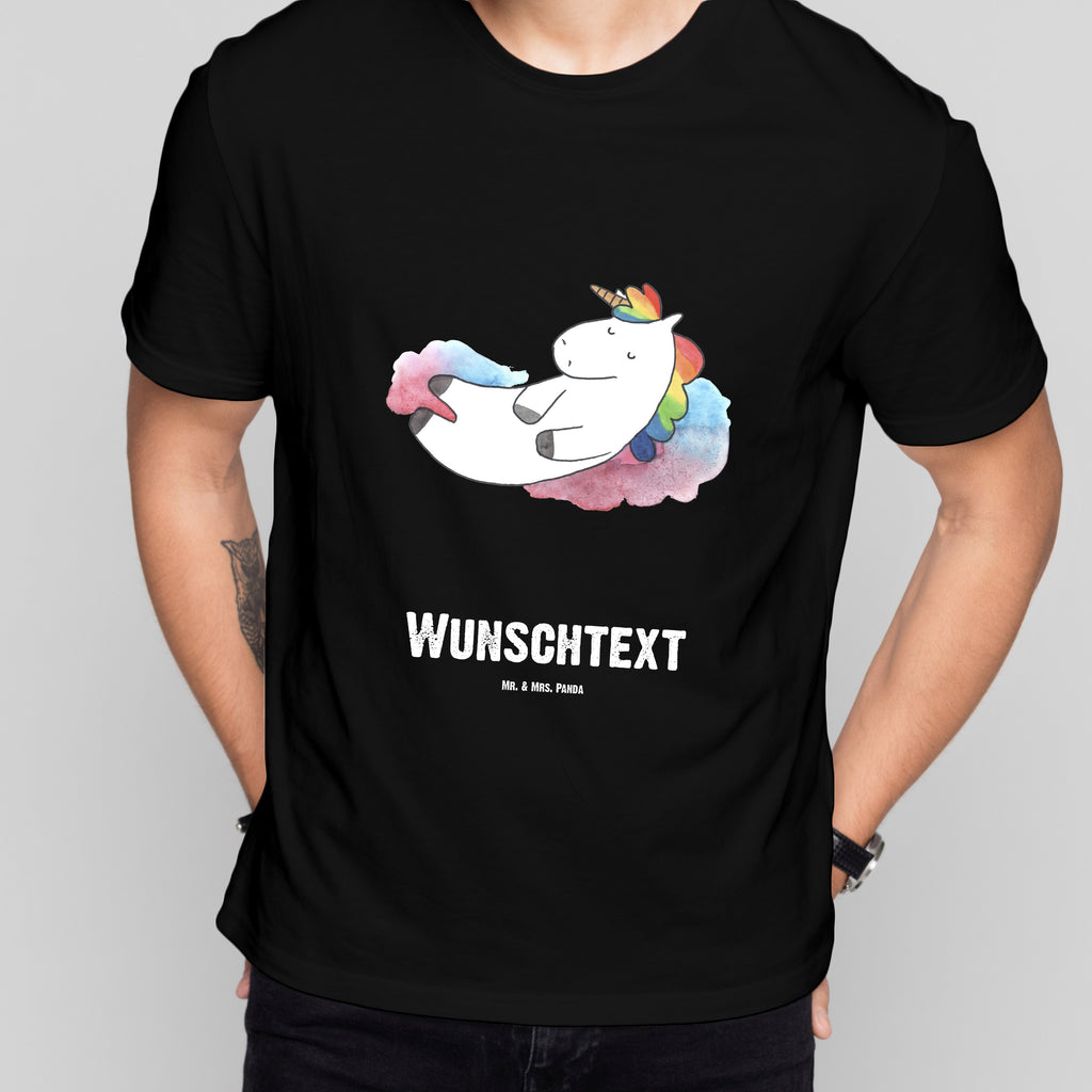 Größe S Personalisiertes T-Shirt Einhorn Wolke 7 T-Shirt Personalisiert, T-Shirt mit Namen, T-Shirt mit Aufruck, Männer, Frauen, Einhorn, Einhörner, Einhorn Deko, Pegasus, Unicorn, verliebt, Menschen, witzig, lustig, Geschenk, Glaube, Realität, Lächeln