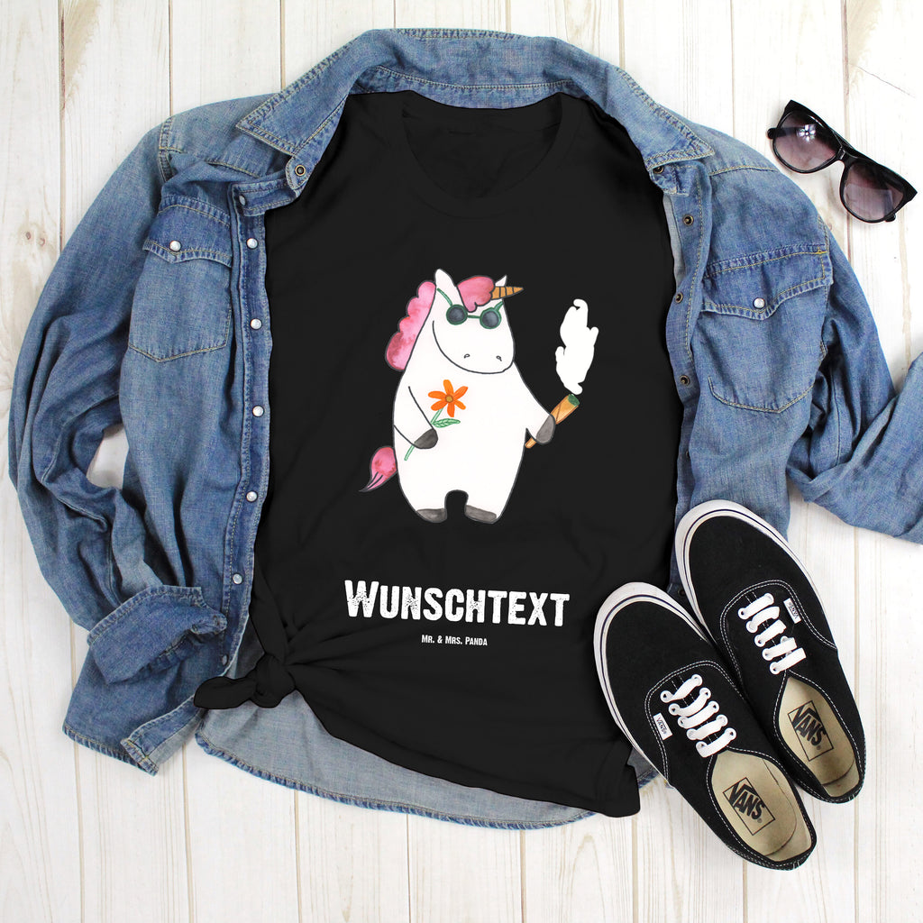 Größe S Personalisiertes T-Shirt Einhorn Woodstock T-Shirt Personalisiert, T-Shirt mit Namen, T-Shirt mit Aufruck, Männer, Frauen, Einhorn, Einhörner, Einhorn Deko, Pegasus, Unicorn, Kiffen, Joint, Zigarette, Alkohol, Party, Spaß. lustig, witzig, Woodstock