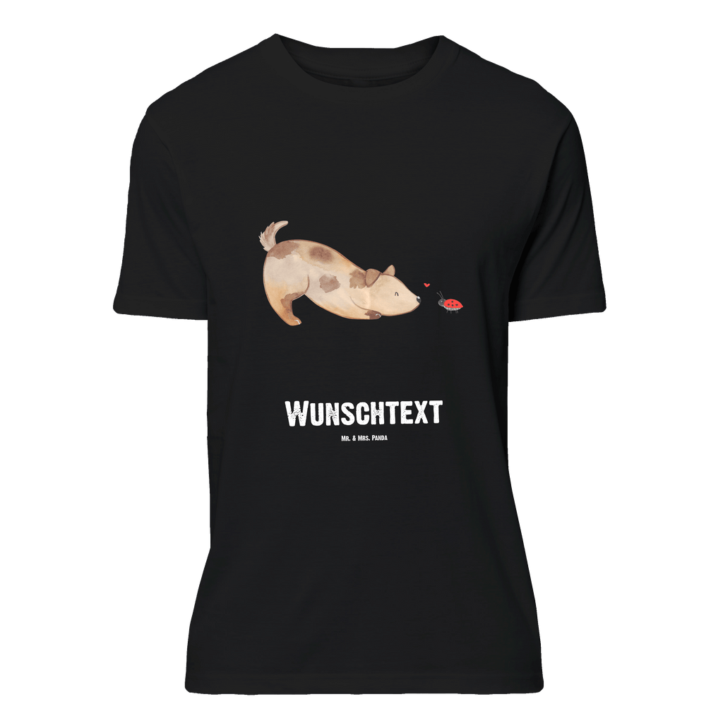 Größe S Personalisiertes T-Shirt Hund Marienkäfer T-Shirt Personalisiert, T-Shirt mit Namen, T-Shirt mit Aufruck, Männer, Frauen, Hund, Hundemotiv, Haustier, Hunderasse, Tierliebhaber, Hundebesitzer, Sprüche, Hunde, Hundespruch, Marienkäfer, Mischling, Mischlinghund
