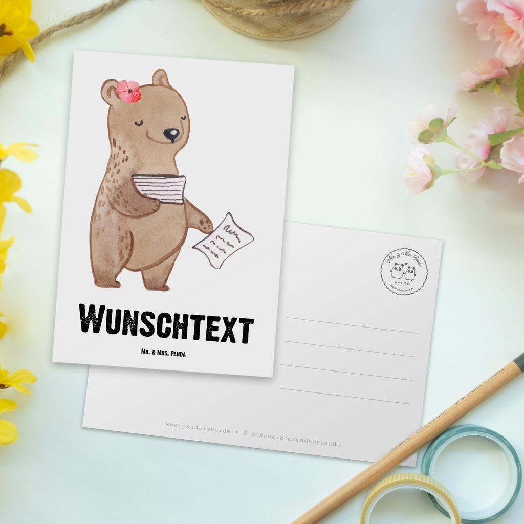 Personalisierte Postkarte Insolvenzverwalterin mit Herz Postkarte mit Namen, Postkarte bedrucken, Postkarte mit Wunschtext, Postkarte personalisierbar, Geschenkkarte mit Namen, Grußkarte mit Namen, Karte mit Namen, Einladung mit Namen, Ansichtskarte mit Namen, Geschenkkarte mit Wunschtext, Grußkarte mit Wunschtext, Karte mit Wunschtext, Einladung mit Wunschtext, Ansichtskarte mit Wunschtext, Beruf, Ausbildung, Jubiläum, Abschied, Rente, Kollege, Kollegin, Geschenk, Schenken, Arbeitskollege, Mitarbeiter, Firma, Danke, Dankeschön