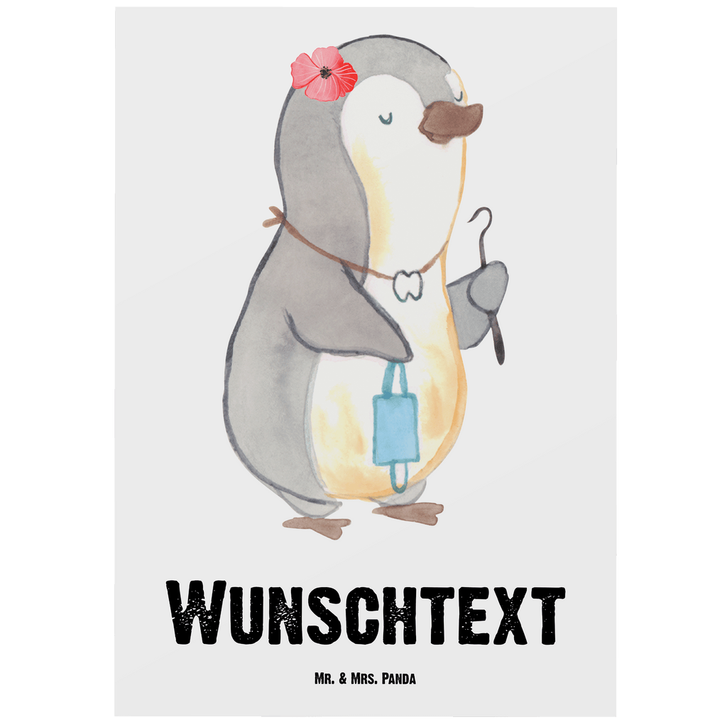 Personalisierte Postkarte Zahnarzthelferin mit Herz Postkarte mit Namen, Postkarte bedrucken, Postkarte mit Wunschtext, Postkarte personalisierbar, Geschenkkarte mit Namen, Grußkarte mit Namen, Karte mit Namen, Einladung mit Namen, Ansichtskarte mit Namen, Geschenkkarte mit Wunschtext, Grußkarte mit Wunschtext, Karte mit Wunschtext, Einladung mit Wunschtext, Ansichtskarte mit Wunschtext, Beruf, Ausbildung, Jubiläum, Abschied, Rente, Kollege, Kollegin, Geschenk, Schenken, Arbeitskollege, Mitarbeiter, Firma, Danke, Dankeschön