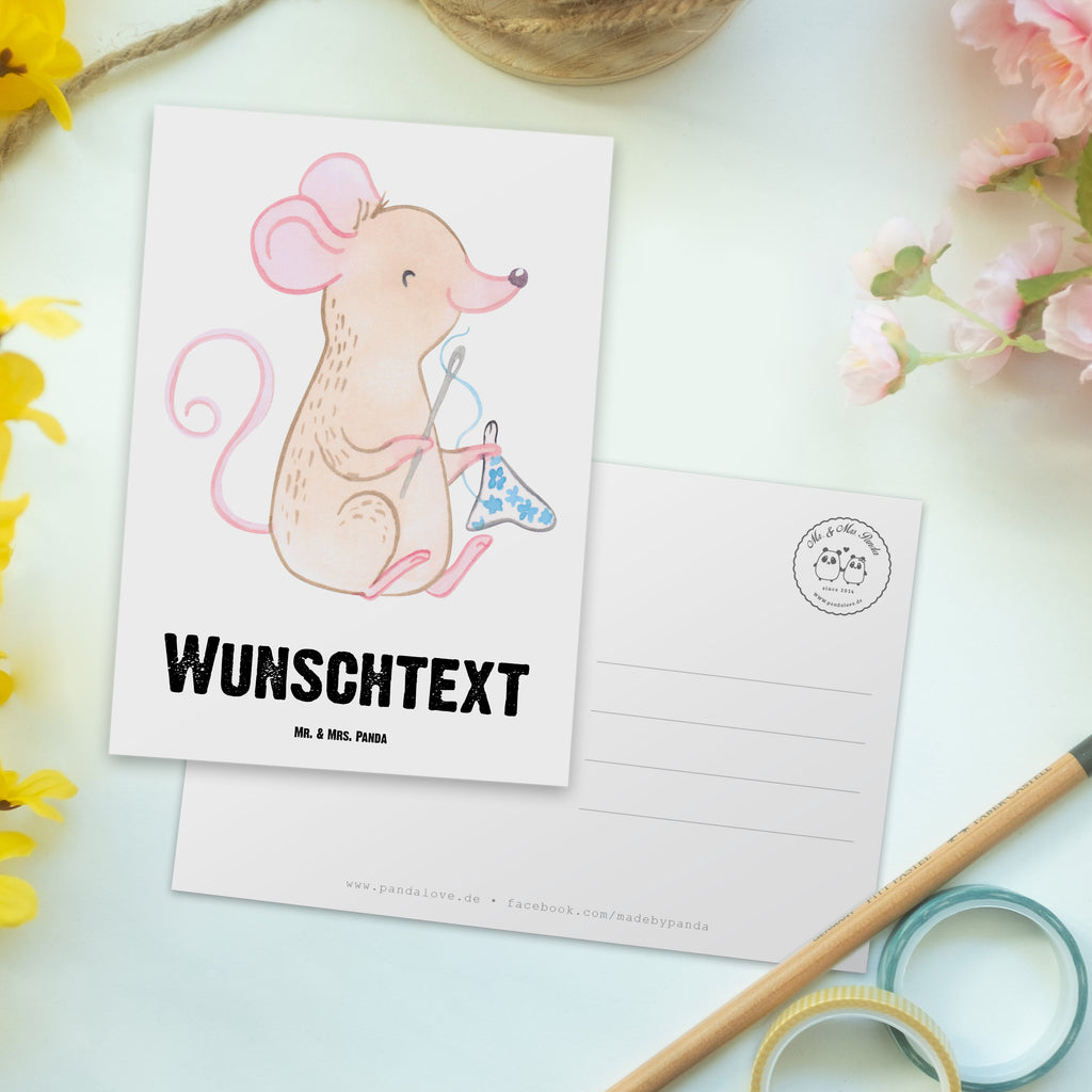 Personalisierte Postkarte Maus Nähen Medizin Postkarte mit Namen, Postkarte bedrucken, Postkarte mit Wunschtext, Postkarte personalisierbar, Geschenkkarte mit Namen, Grußkarte mit Namen, Karte mit Namen, Einladung mit Namen, Ansichtskarte mit Namen, Geschenkkarte mit Wunschtext, Grußkarte mit Wunschtext, Karte mit Wunschtext, Einladung mit Wunschtext, Ansichtskarte mit Wunschtext, Geschenk, Sport, Sportart, Hobby, Schenken, Danke, Dankeschön, Auszeichnung, Gewinn, Sportler, Nähen, kreatives Hobby, Nähkurs, Nähmaschine, DIY, Nähprojekte