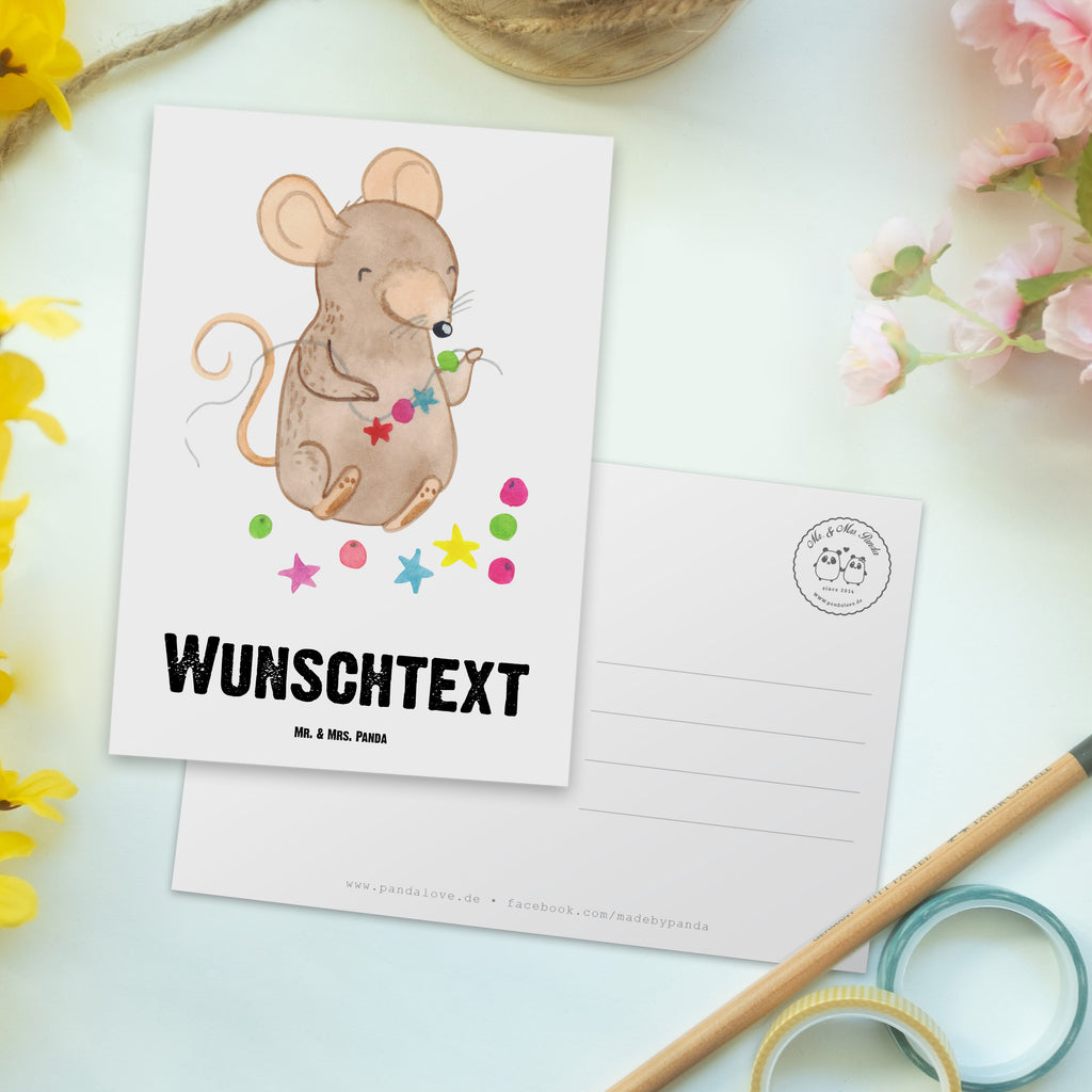 Personalisierte Postkarte Maus Schmuck selber machen Medizin Postkarte mit Namen, Postkarte bedrucken, Postkarte mit Wunschtext, Postkarte personalisierbar, Geschenkkarte mit Namen, Grußkarte mit Namen, Karte mit Namen, Einladung mit Namen, Ansichtskarte mit Namen, Geschenkkarte mit Wunschtext, Grußkarte mit Wunschtext, Karte mit Wunschtext, Einladung mit Wunschtext, Ansichtskarte mit Wunschtext, Geschenk, Sport, Sportart, Hobby, Schenken, Danke, Dankeschön, Auszeichnung, Gewinn, Sportler, Schmuck selber machen, Schmuck basteln, DIY
