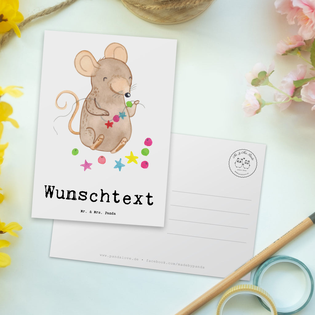 Personalisierte Postkarte Maus Schmuck selber machen Tage Postkarte mit Namen, Postkarte bedrucken, Postkarte mit Wunschtext, Postkarte personalisierbar, Geschenkkarte mit Namen, Grußkarte mit Namen, Karte mit Namen, Einladung mit Namen, Ansichtskarte mit Namen, Geschenkkarte mit Wunschtext, Grußkarte mit Wunschtext, Karte mit Wunschtext, Einladung mit Wunschtext, Ansichtskarte mit Wunschtext, Geschenk, Sport, Sportart, Hobby, Schenken, Danke, Dankeschön, Auszeichnung, Gewinn, Sportler, Schmuck selber machen, Schmuck basteln, DIY