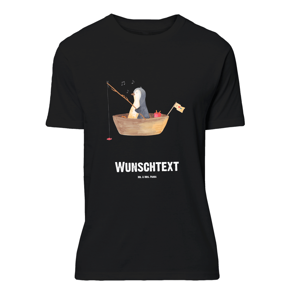 Größe S Personalisiertes T-Shirt Pinguin Angelboot T-Shirt Personalisiert, T-Shirt mit Namen, T-Shirt mit Aufruck, Männer, Frauen, Pinguin, Pinguine, Angeln, Boot, Angelboot, Lebenslust, Leben, genießen, Motivation, Neustart, Neuanfang, Trennung, Scheidung, Geschenkidee Liebeskummer
