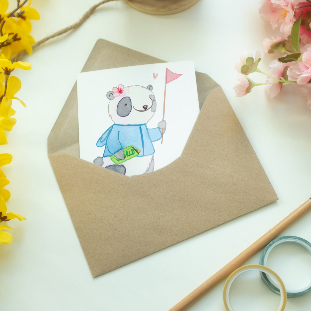 Personalisierte Grußkarte Reiseleiterin mit Herz Personalisierte Grußkarte, Personalisiertere Klappkarte, Personalisierte Einladungskarte, Personalisierte Glückwunschkarte, Personalisierte Hochzeitskarte, Personalisierte Geburtstagskarte, Grußkarte mit Namen, Grußkarte selber drucken, Grußkarte selbst gestalten, Grußkarte mit persönlichen Nachrichten, Grußkarte als Geldgeschenk, Grußkarten personalisiert, Beruf, Ausbildung, Jubiläum, Abschied, Rente, Kollege, Kollegin, Geschenk, Schenken, Arbeitskollege, Mitarbeiter, Firma, Danke, Dankeschön