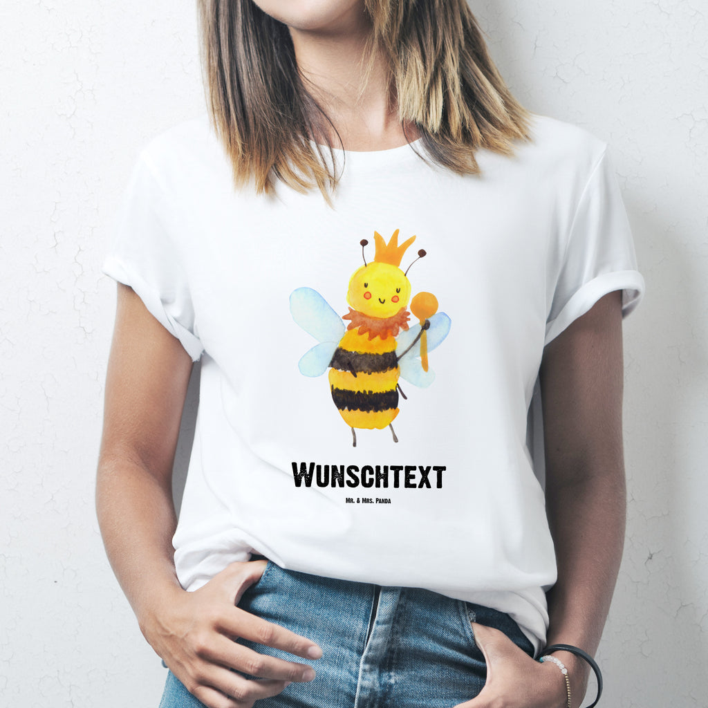 Größe M Personalisiertes T-Shirt Biene König T-Shirt Personalisiert, T-Shirt mit Namen, T-Shirt mit Aufruck, Männer, Frauen, Biene, Wespe, Hummel