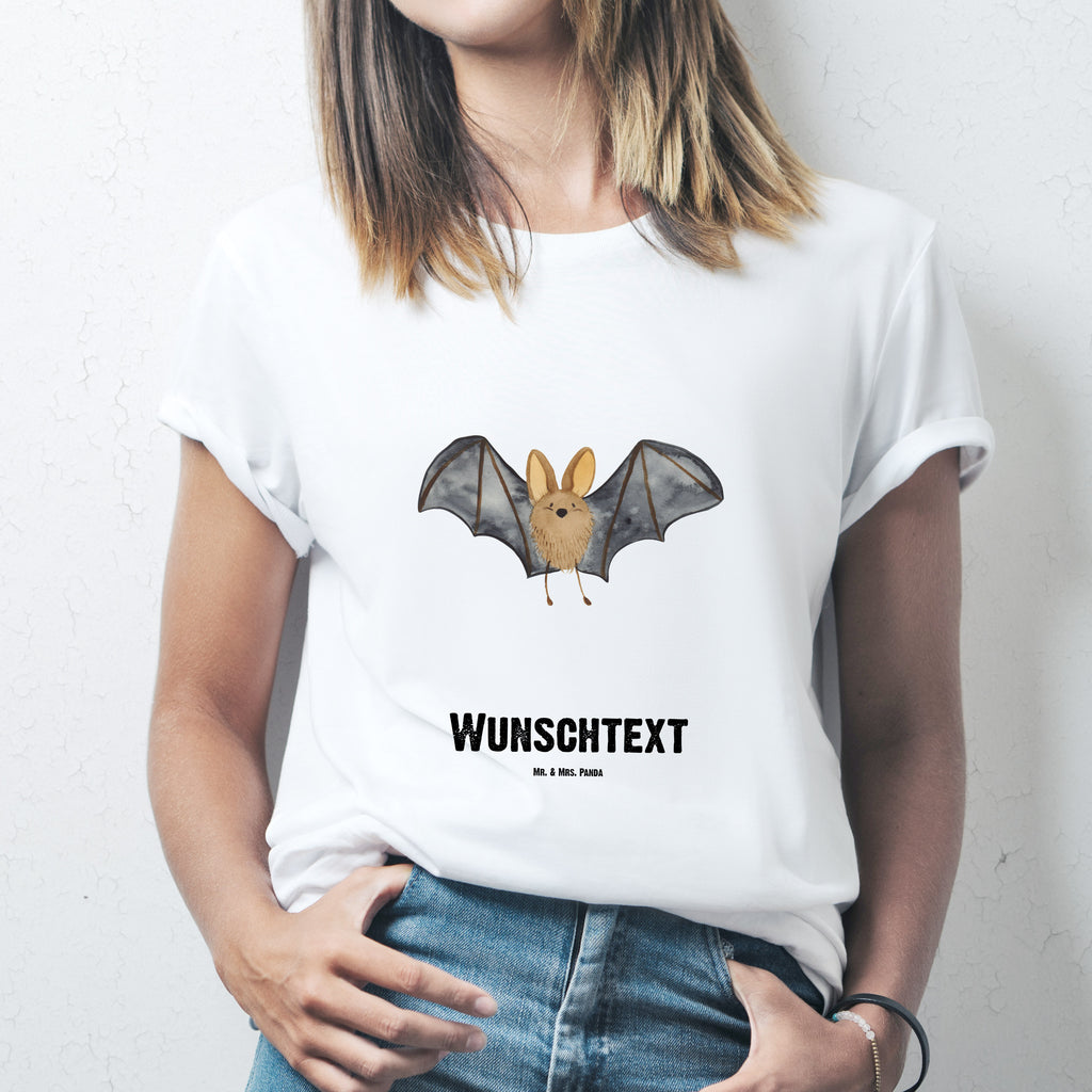 Größe M Personalisiertes T-Shirt Fledermaus Flügel T-Shirt Personalisiert, T-Shirt mit Namen, T-Shirt mit Aufruck, Männer, Frauen, Tiermotive, Gute Laune, lustige Sprüche, Tiere