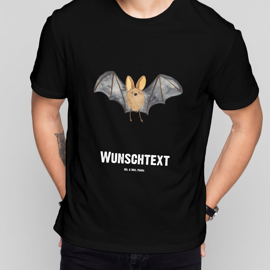 Größe M Personalisiertes T-Shirt Fledermaus Flügel T-Shirt Personalisiert, T-Shirt mit Namen, T-Shirt mit Aufruck, Männer, Frauen, Tiermotive, Gute Laune, lustige Sprüche, Tiere