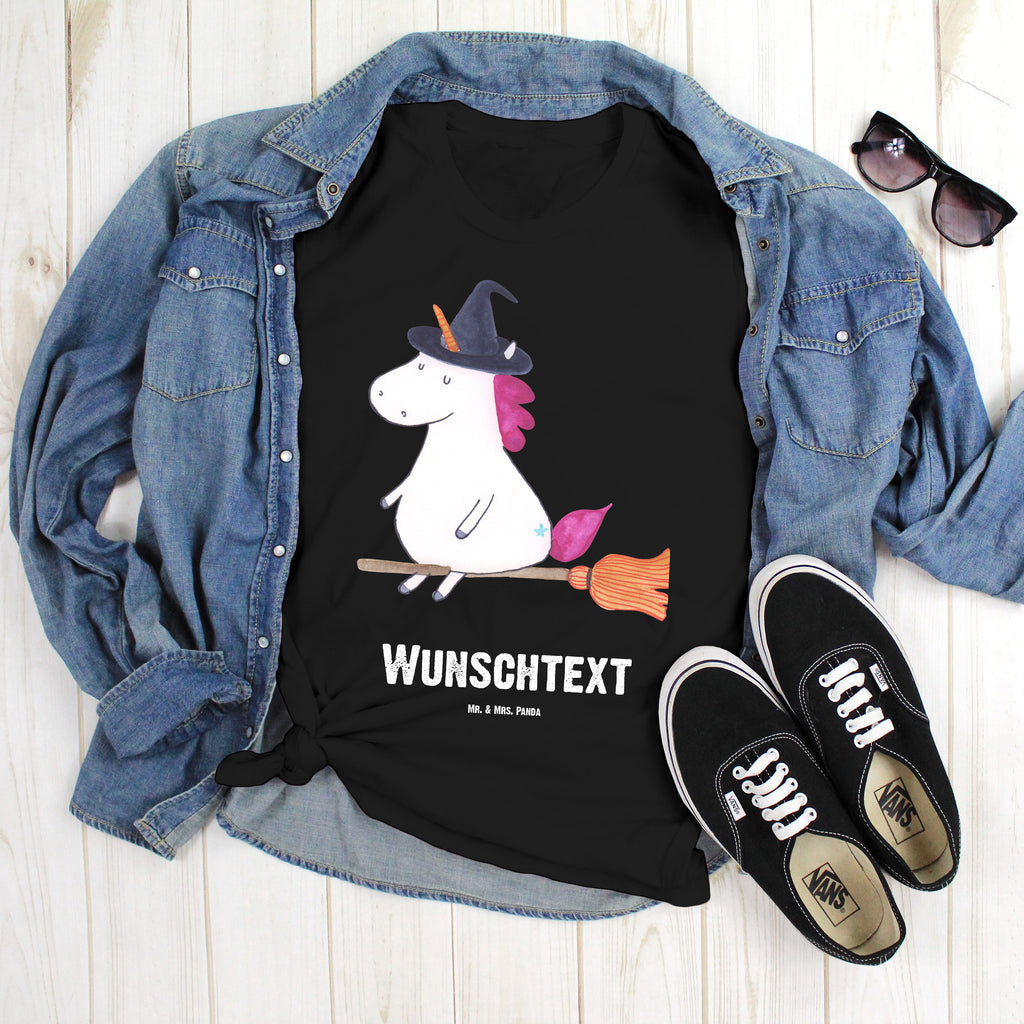 Größe M Personalisiertes T-Shirt Einhorn Hexe T-Shirt Personalisiert, T-Shirt mit Namen, T-Shirt mit Aufruck, Männer, Frauen, Einhorn, Einhörner, Einhorn Deko, Pegasus, Unicorn, Frau, Ehefrau, Hexe, Teufel, Engel, Verrückte, Freundin, Leben, Zicke