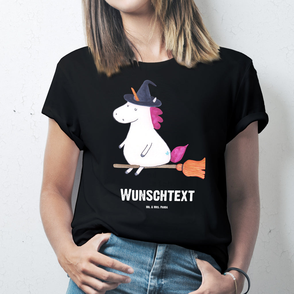 Größe M Personalisiertes T-Shirt Einhorn Hexe T-Shirt Personalisiert, T-Shirt mit Namen, T-Shirt mit Aufruck, Männer, Frauen, Einhorn, Einhörner, Einhorn Deko, Pegasus, Unicorn, Frau, Ehefrau, Hexe, Teufel, Engel, Verrückte, Freundin, Leben, Zicke