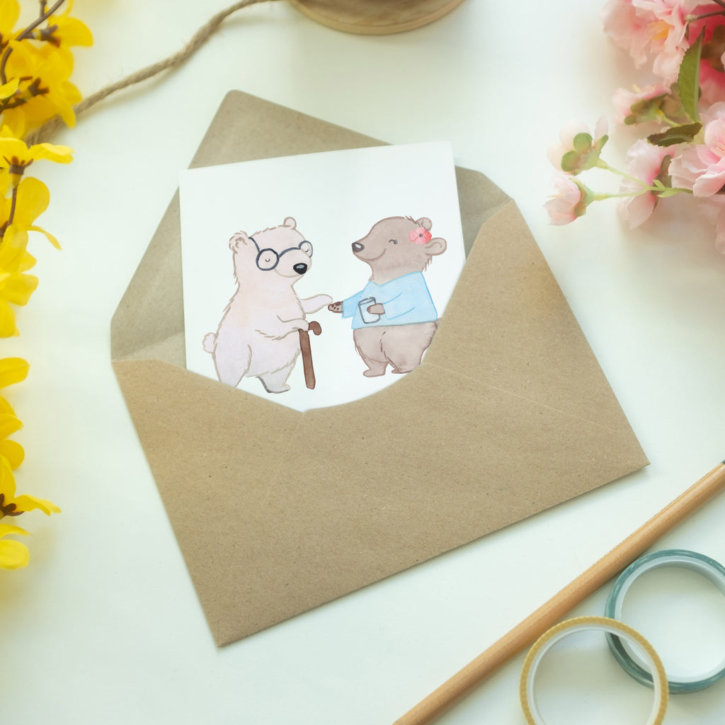 Personalisierte Grußkarte Altenpflegerin aus Leidenschaft Personalisierte Grußkarte, Personalisiertere Klappkarte, Personalisierte Einladungskarte, Personalisierte Glückwunschkarte, Personalisierte Hochzeitskarte, Personalisierte Geburtstagskarte, Grußkarte mit Namen, Grußkarte selber drucken, Grußkarte selbst gestalten, Grußkarte mit persönlichen Nachrichten, Grußkarte als Geldgeschenk, Grußkarten personalisiert, Beruf, Ausbildung, Jubiläum, Abschied, Rente, Kollege, Kollegin, Geschenk, Schenken, Arbeitskollege, Mitarbeiter, Firma, Danke, Dankeschön, Altenpflegerin, Pflegerin, Altenheim Eröffnung