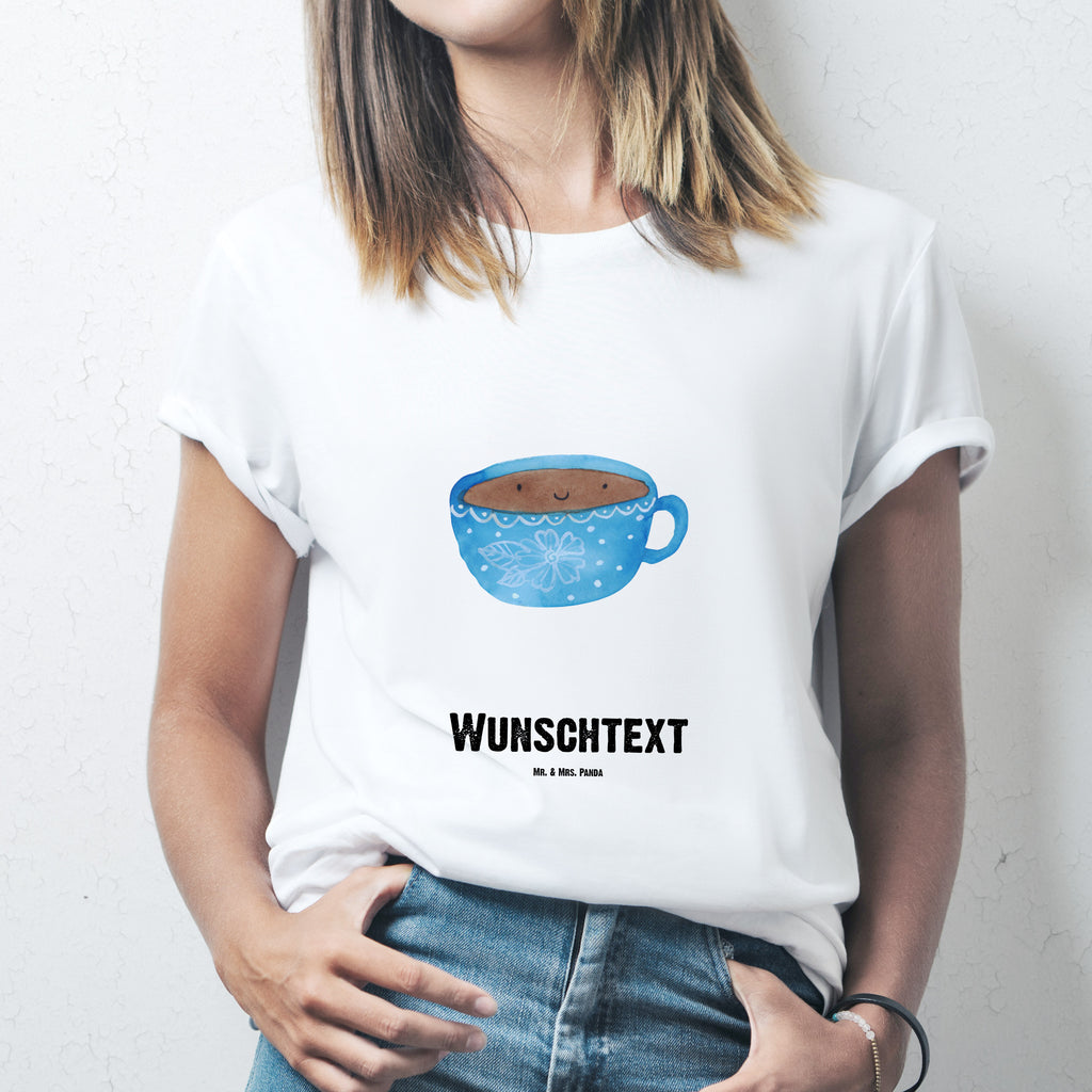 Größe M Personalisiertes T-Shirt Kaffee Tasse T-Shirt Personalisiert, T-Shirt mit Namen, T-Shirt mit Aufruck, Männer, Frauen, süße Tiermotive, gute Laune, lustige Sprüche, Tiere, Kaffee, Tasse, Liebe, Geschmack, Genuss, Glücklich