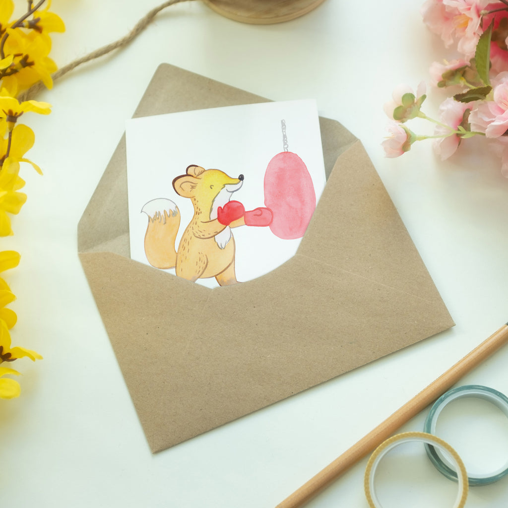 Personalisierte Grußkarte Fuchs Boxen Tage Personalisierte Grußkarte, Personalisiertere Klappkarte, Personalisierte Einladungskarte, Personalisierte Glückwunschkarte, Personalisierte Hochzeitskarte, Personalisierte Geburtstagskarte, Grußkarte mit Namen, Grußkarte selber drucken, Grußkarte selbst gestalten, Grußkarte mit persönlichen Nachrichten, Grußkarte als Geldgeschenk, Grußkarten personalisiert, Geschenk, Sport, Sportart, Hobby, Schenken, Danke, Dankeschön, Auszeichnung, Gewinn, Sportler, Boxen, Boxkampf, Boxtraining