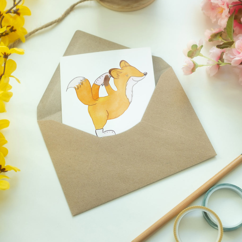 Personalisierte Grußkarte Fuchs Eiskunstläufer Tage Personalisierte Grußkarte, Personalisiertere Klappkarte, Personalisierte Einladungskarte, Personalisierte Glückwunschkarte, Personalisierte Hochzeitskarte, Personalisierte Geburtstagskarte, Grußkarte mit Namen, Grußkarte selber drucken, Grußkarte selbst gestalten, Grußkarte mit persönlichen Nachrichten, Grußkarte als Geldgeschenk, Grußkarten personalisiert, Geschenk, Sport, Sportart, Hobby, Schenken, Danke, Dankeschön, Auszeichnung, Gewinn, Sportler, Eiskunstläufer, Eiskunstläuferin, Eiskunst