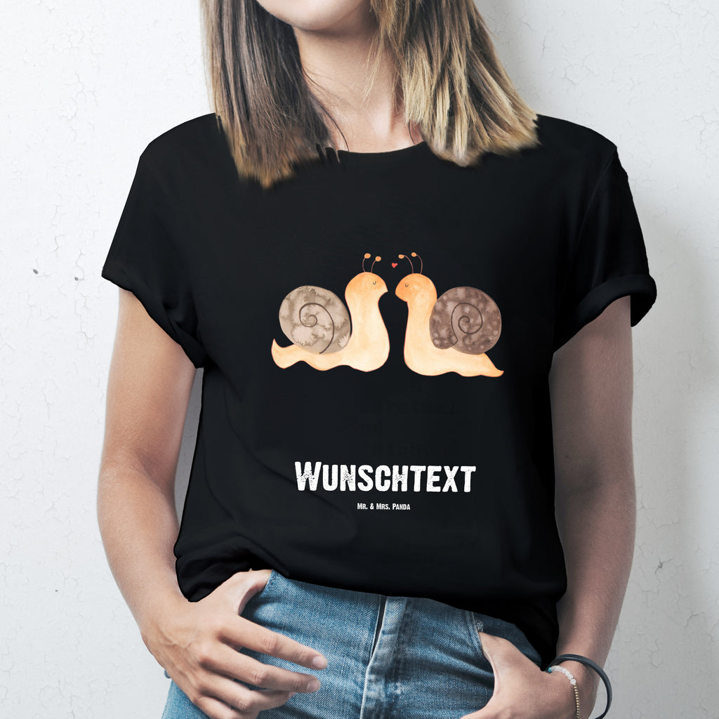 Größe M Personalisiertes T-Shirt Schnecken Liebe T-Shirt Personalisiert, T-Shirt mit Namen, T-Shirt mit Aufruck, Männer, Frauen, Liebe, Partner, Freund, Freundin, Ehemann, Ehefrau, Heiraten, Verlobung, Heiratsantrag, Liebesgeschenk, Jahrestag, Hocheitstag