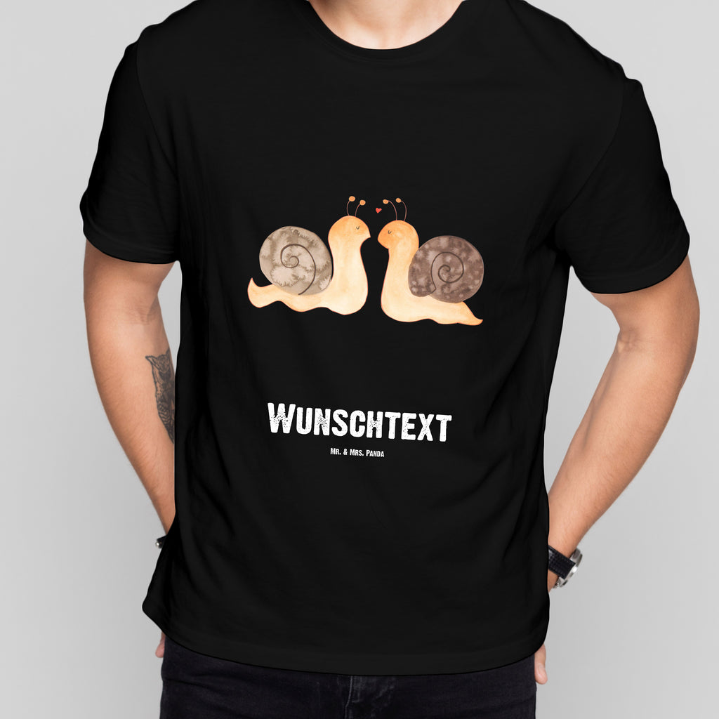 Größe M Personalisiertes T-Shirt Schnecken Liebe T-Shirt Personalisiert, T-Shirt mit Namen, T-Shirt mit Aufruck, Männer, Frauen, Liebe, Partner, Freund, Freundin, Ehemann, Ehefrau, Heiraten, Verlobung, Heiratsantrag, Liebesgeschenk, Jahrestag, Hocheitstag