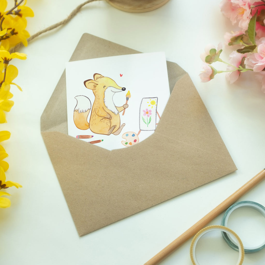 Personalisierte Grußkarte Fuchs  Malen Medizin Personalisierte Grußkarte, Personalisiertere Klappkarte, Personalisierte Einladungskarte, Personalisierte Glückwunschkarte, Personalisierte Hochzeitskarte, Personalisierte Geburtstagskarte, Grußkarte mit Namen, Grußkarte selber drucken, Grußkarte selbst gestalten, Grußkarte mit persönlichen Nachrichten, Grußkarte als Geldgeschenk, Grußkarten personalisiert, Geschenk, Sport, Sportart, Hobby, Schenken, Danke, Dankeschön, Auszeichnung, Gewinn, Sportler, Malen, Zeichnen, Hobbyzeichner, Künstler, Künstlerin