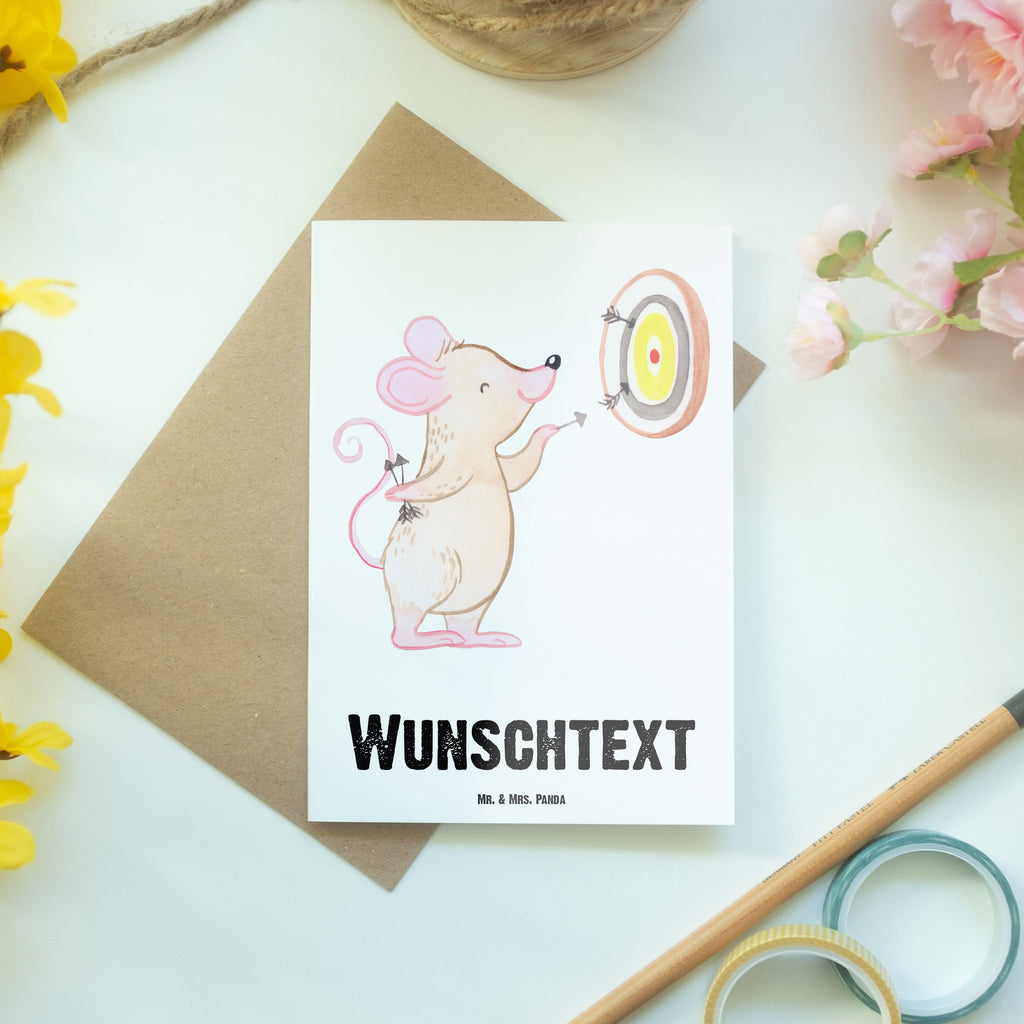 Personalisierte Grußkarte Maus Dart spielen Medizin Personalisierte Grußkarte, Personalisiertere Klappkarte, Personalisierte Einladungskarte, Personalisierte Glückwunschkarte, Personalisierte Hochzeitskarte, Personalisierte Geburtstagskarte, Grußkarte mit Namen, Grußkarte selber drucken, Grußkarte selbst gestalten, Grußkarte mit persönlichen Nachrichten, Grußkarte als Geldgeschenk, Grußkarten personalisiert, Geschenk, Sport, Sportart, Hobby, Schenken, Danke, Dankeschön, Auszeichnung, Gewinn, Sportler, Dart spielen, Darten, Darts, Dart Turnier
