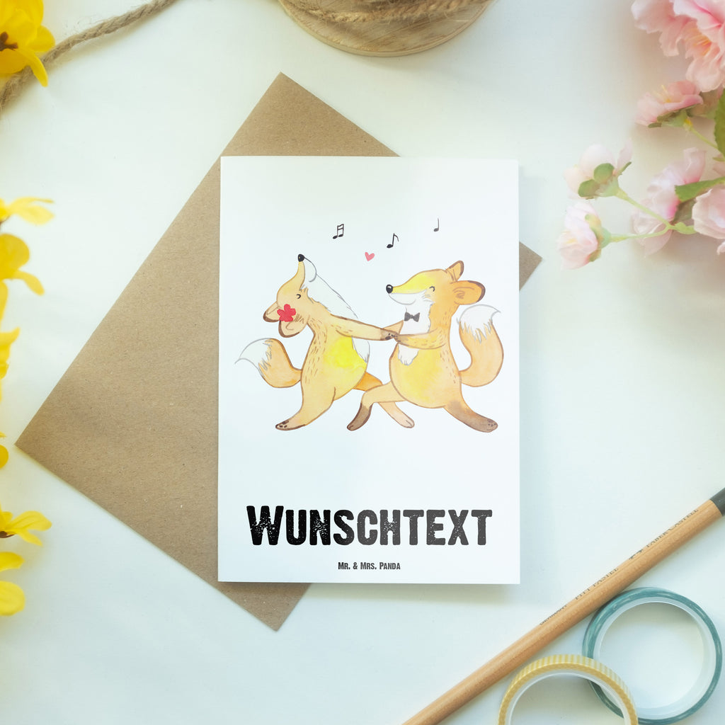 Personalisierte Grußkarte Füchse Salsa tanzen Tage Personalisierte Grußkarte, Personalisiertere Klappkarte, Personalisierte Einladungskarte, Personalisierte Glückwunschkarte, Personalisierte Hochzeitskarte, Personalisierte Geburtstagskarte, Grußkarte mit Namen, Grußkarte selber drucken, Grußkarte selbst gestalten, Grußkarte mit persönlichen Nachrichten, Grußkarte als Geldgeschenk, Grußkarten personalisiert, Geschenk, Sport, Sportart, Hobby, Schenken, Danke, Dankeschön, Auszeichnung, Gewinn, Sportler, Salsa tanzen, Tanzschule, Tanzen, Tanzkurs