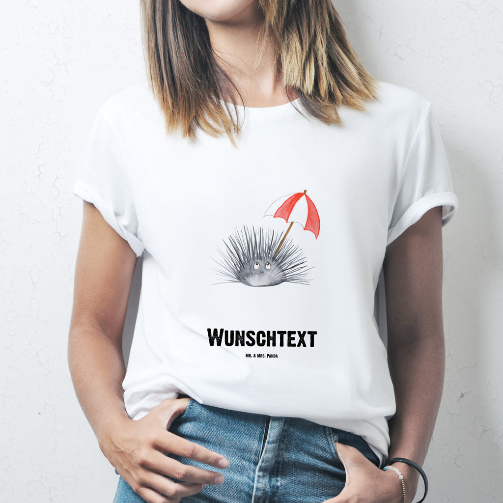 Größe XXL Personalisiertes T-Shirt Seeigel T-Shirt Personalisiert, T-Shirt mit Namen, T-Shirt mit Aufruck, Männer, Frauen, Wunschtext, Bedrucken, Meerestiere, Meer, Urlaub, Seeigel, Achtsamkeit, Selbstakzeptanz, Selbstliebe, Hier und Jetzt, Leben, Lebe