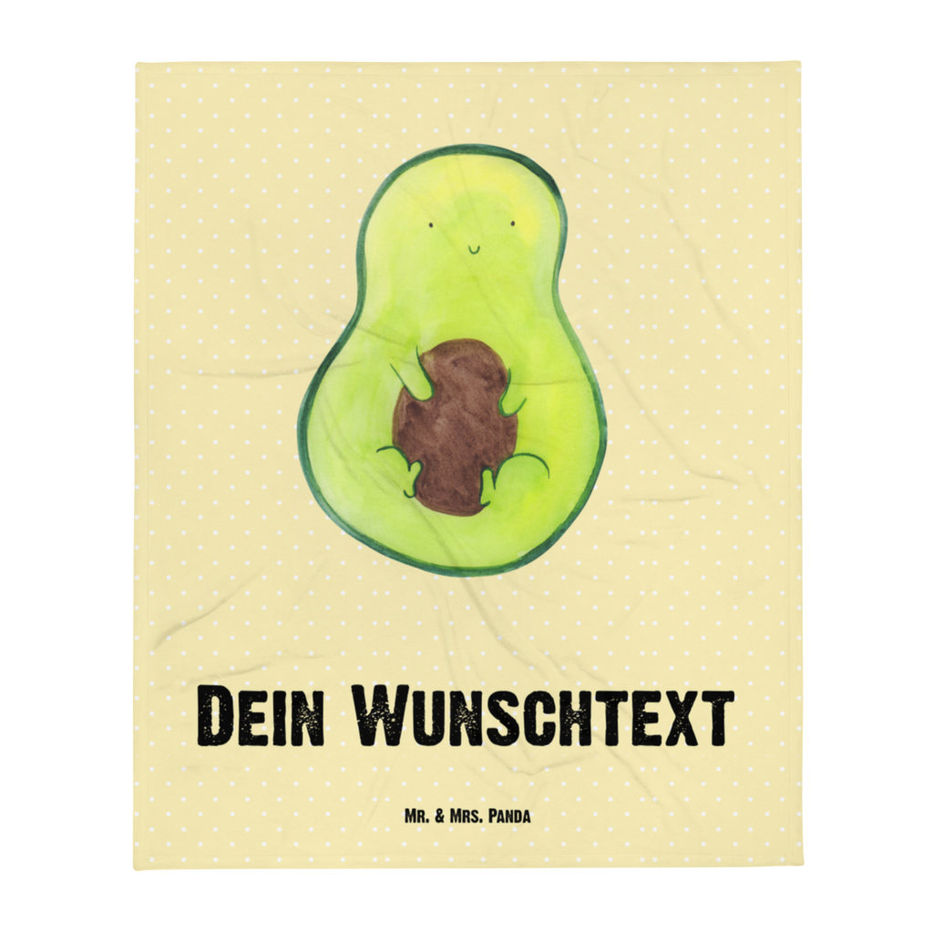 Personalisierte Decke Avocado mit Kern Personalisierte Decke, Decke mit Namen, Kuscheldecke mit Namen, Decke bedrucken, Kuscheldecke bedrucken, Avocado, Veggie, Vegan, Gesund, Avokado, Avocadokern, Kern, Pflanze, Spruch Leben