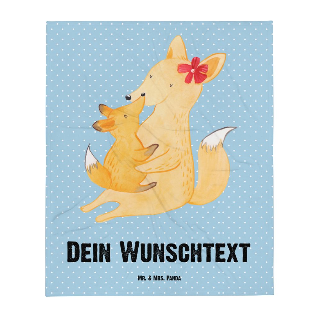 Personalisierte Decke Fuchs Mama & Kind Personalisierte Decke, Decke mit Namen, Kuscheldecke mit Namen, Decke bedrucken, Kuscheldecke bedrucken, Familie, Vatertag, Muttertag, Bruder, Schwester, Mama, Papa, Oma, Opa, Mutter, Tochter, Lieblingstochter, Beste Tochter, Geschenk