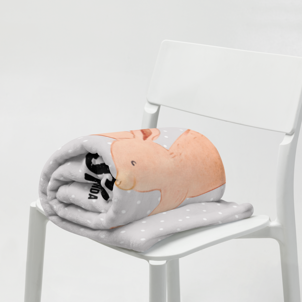 Personalisierte Decke Hasen Muschel Personalisierte Decke, Decke mit Namen, Kuscheldecke mit Namen, Decke bedrucken, Kuscheldecke bedrucken, Familie, Vatertag, Muttertag, Bruder, Schwester, Mama, Papa, Oma, Opa, Hasen, beste Freundin, Freundin, Freundinnen, best friends, BFF, Muscheln sammeln, Muscheln, Meer