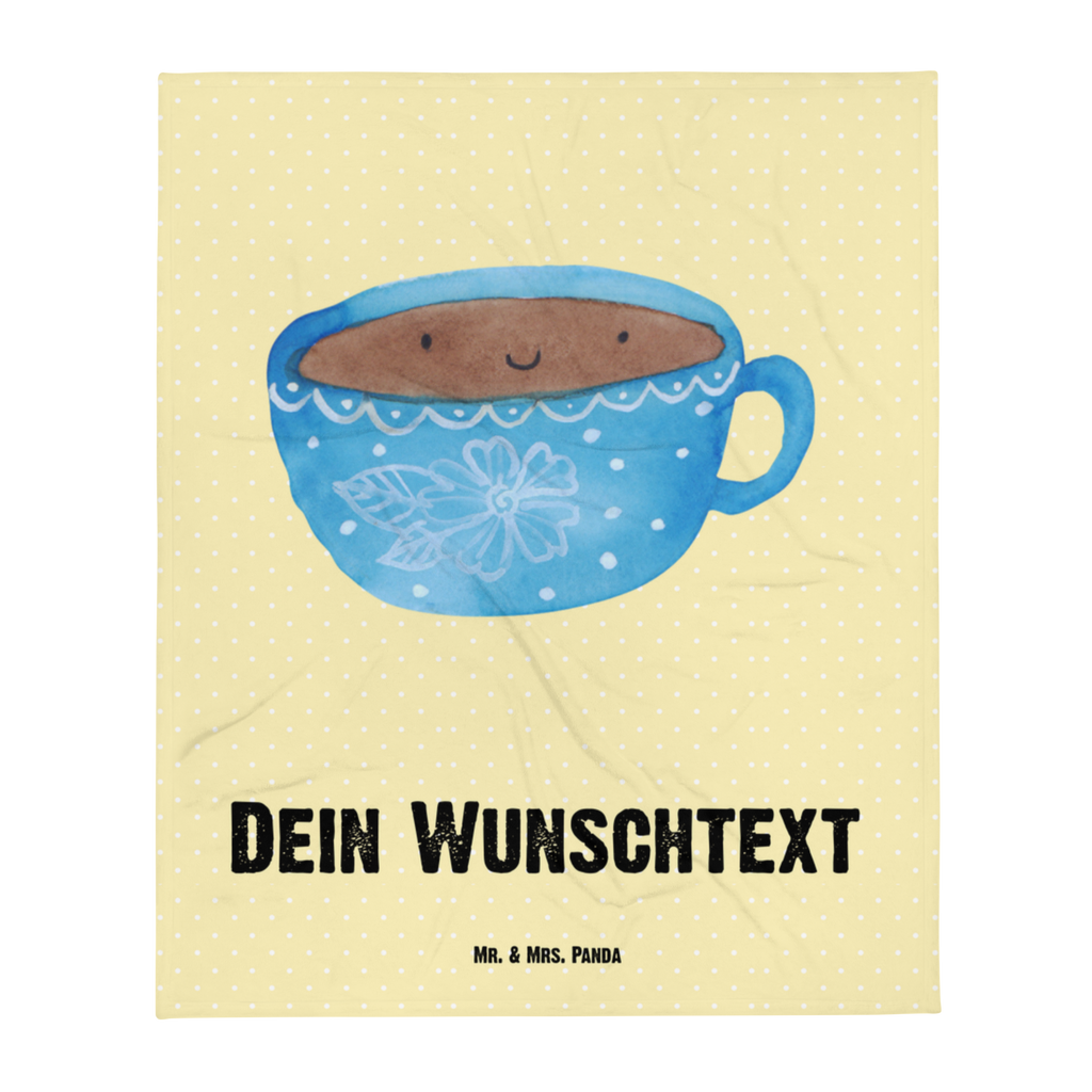 Personalisierte Decke Kaffee Tasse Personalisierte Decke, Decke mit Namen, Kuscheldecke mit Namen, Decke bedrucken, Kuscheldecke bedrucken, Tiermotive, Gute Laune, lustige Sprüche, Tiere, Kaffee, Tasse, Liebe, Geschmack, Genuss, Glücklich