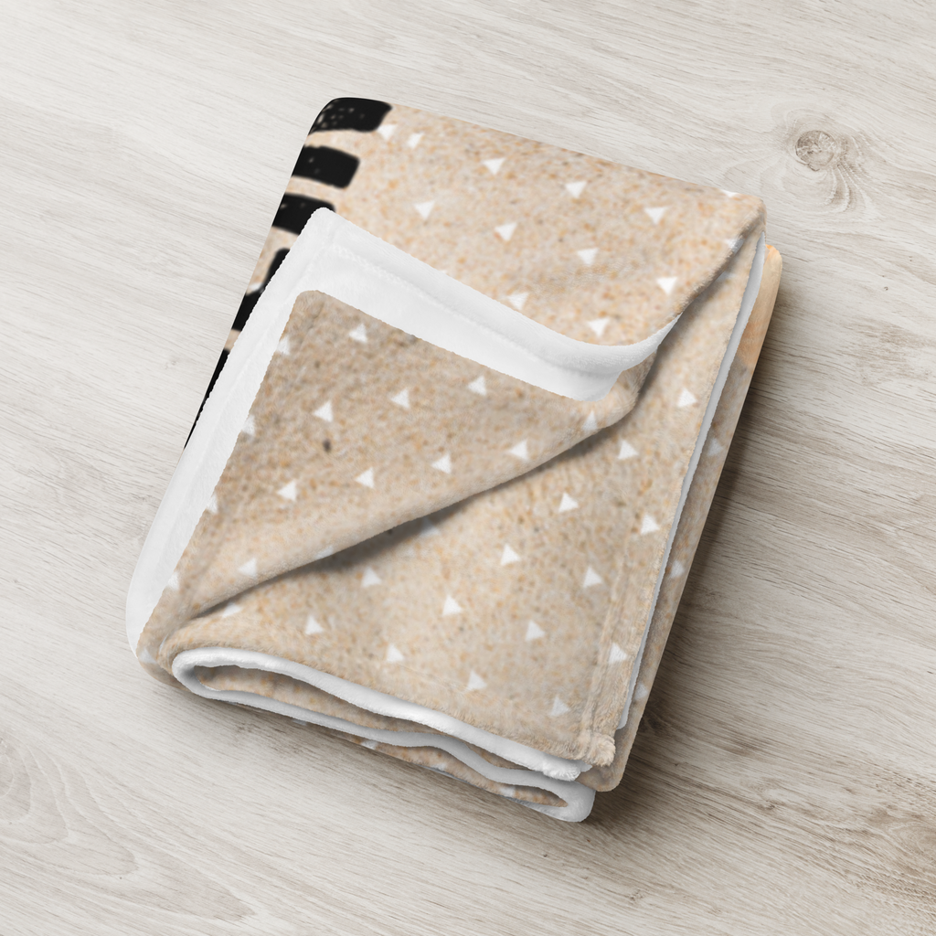 Personalisierte Decke Wüstenfuchs Blumenkranz Personalisierte Decke, Decke mit Namen, Kuscheldecke mit Namen, Decke bedrucken, Kuscheldecke bedrucken, Afrika, Wildtiere, Wüste, Wüstenfuchs, Blumen, Blumenkranz, Glücklich