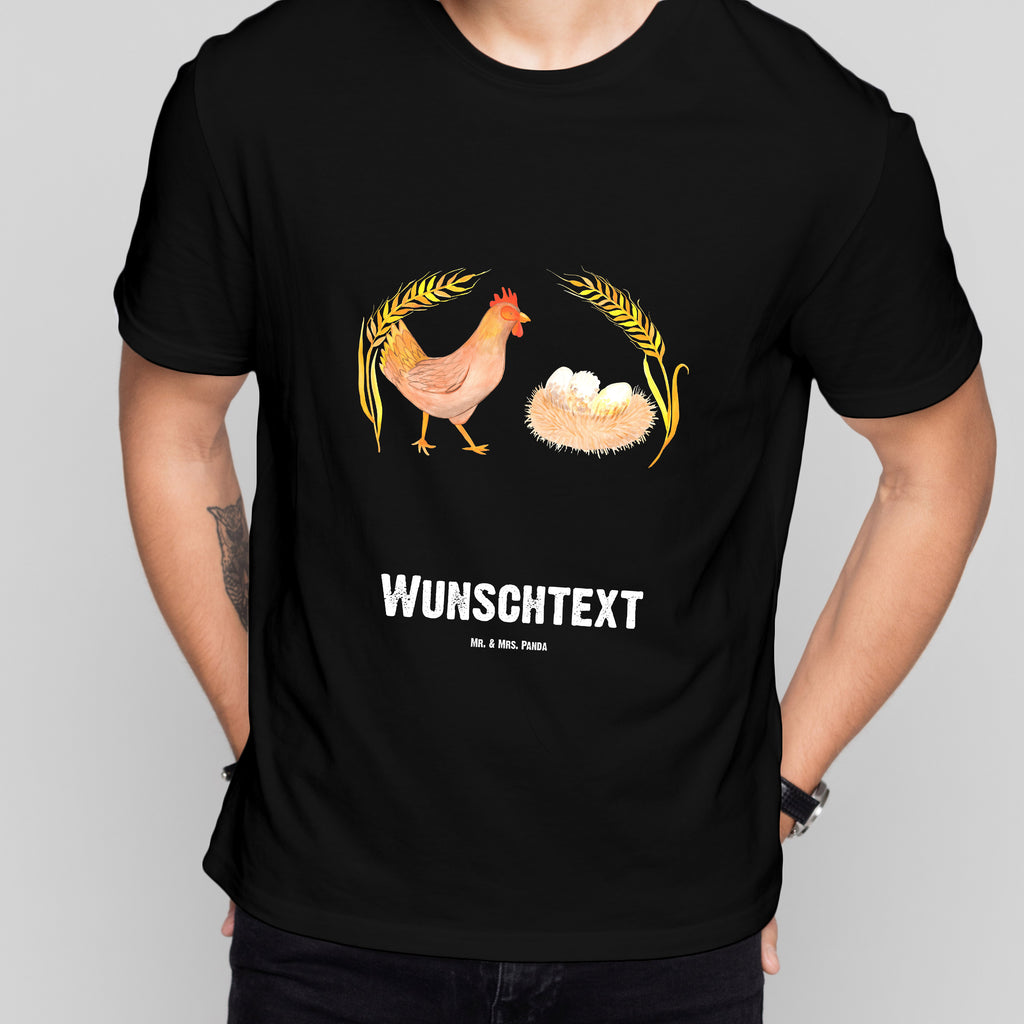 Größe XL Personalisiertes T-Shirt Huhn stolz T-Shirt Personalisiert, T-Shirt mit Namen, T-Shirt mit Aufruck, Männer, Frauen, Bauernhof, Hoftiere, Landwirt, Landwirtin, Hahn, Henne, Hühner, Eier, Hof, Landleben, Motivation, Geburt, Magie, Spruch, Schwangerschaft