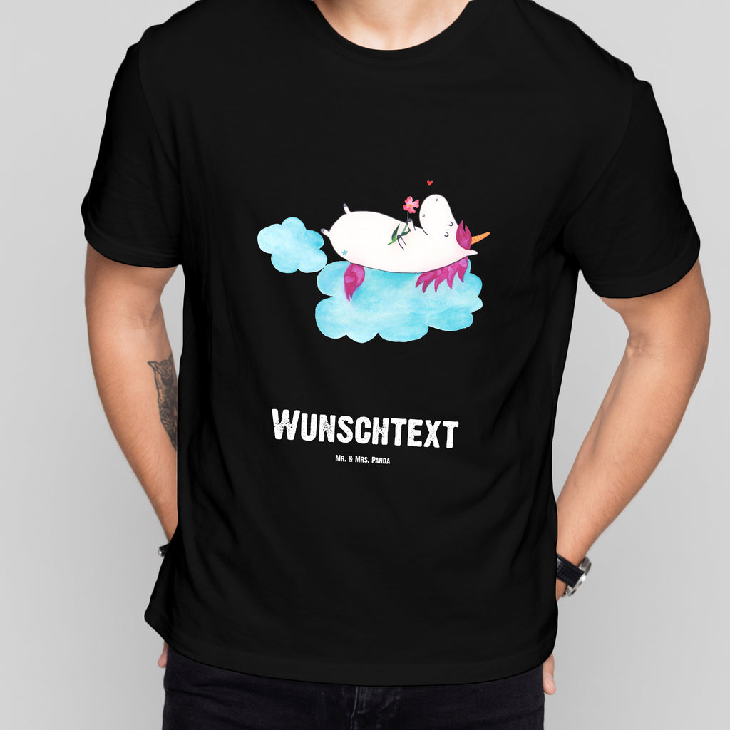 Größe XL Personalisiertes T-Shirt Einhorn verliebt auf Wolke T-Shirt Personalisiert, T-Shirt mit Namen, T-Shirt mit Aufruck, Männer, Frauen, Einhorn, Einhörner, Einhorn Deko, Pegasus, Unicorn, verliebt, Liebe, Liebesbeweis, Freundin, Wolke
