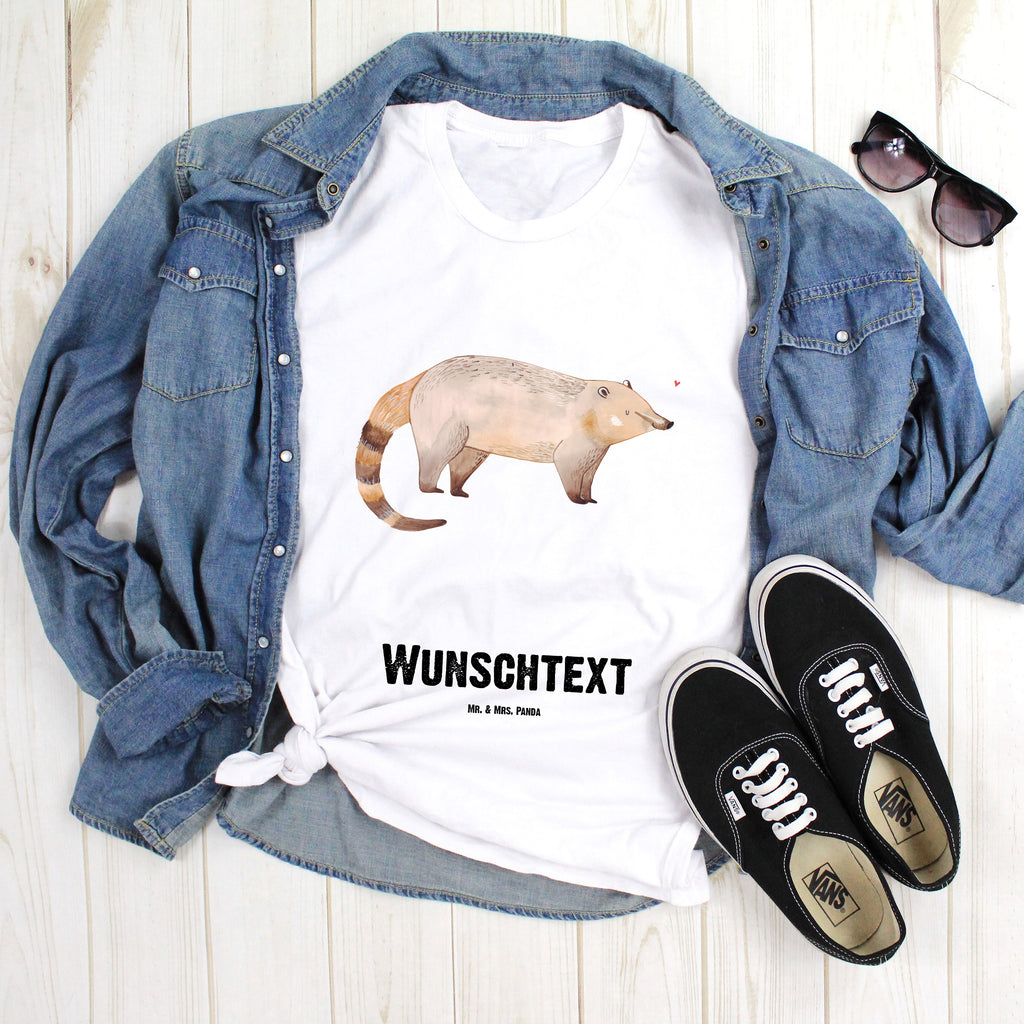 Größe XL Personalisiertes T-Shirt Nasenbaer T-Shirt Personalisiert, T-Shirt mit Namen, T-Shirt mit Aufruck, Männer, Frauen, Tiermotive, Gute Laune, lustige Sprüche, Tiere, Nasenbär, Nasenbären, Rüsselbär, Bär