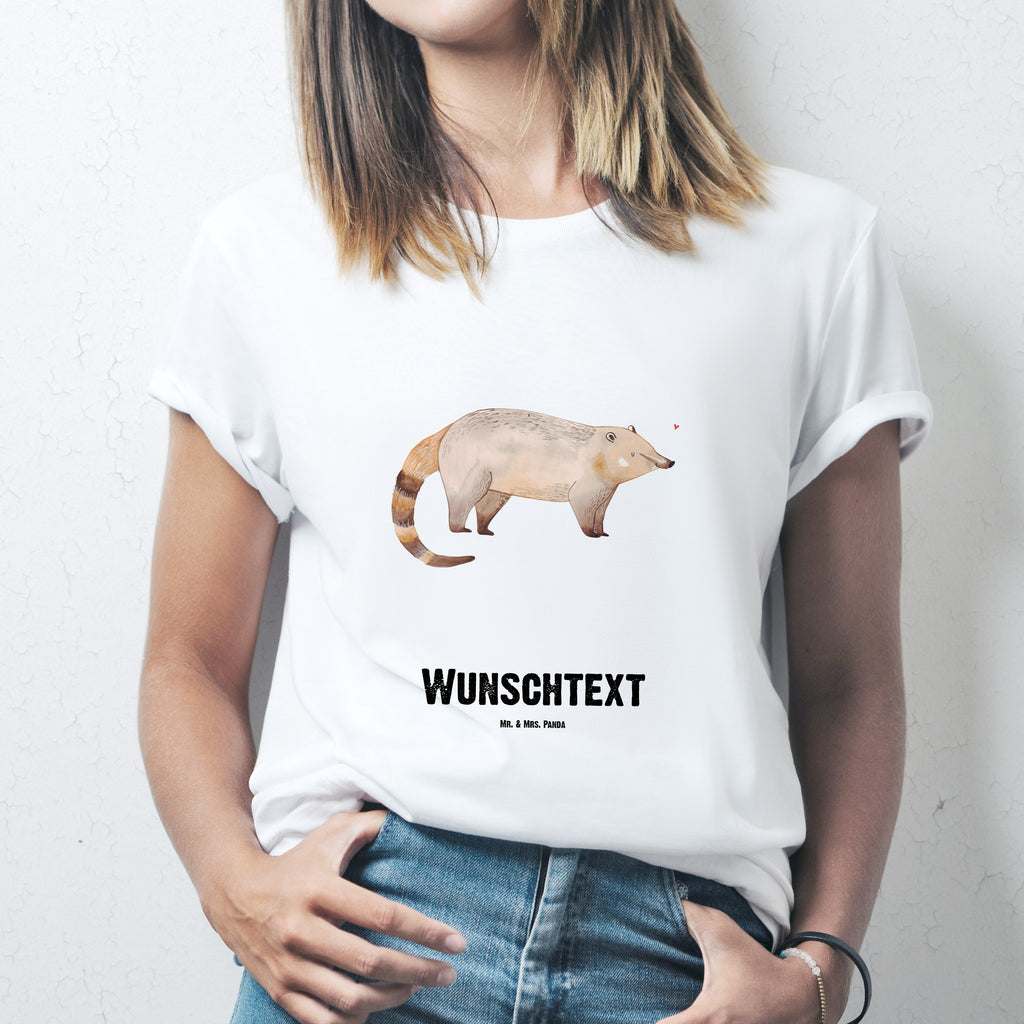 Größe XL Personalisiertes T-Shirt Nasenbaer T-Shirt Personalisiert, T-Shirt mit Namen, T-Shirt mit Aufruck, Männer, Frauen, Tiermotive, Gute Laune, lustige Sprüche, Tiere, Nasenbär, Nasenbären, Rüsselbär, Bär