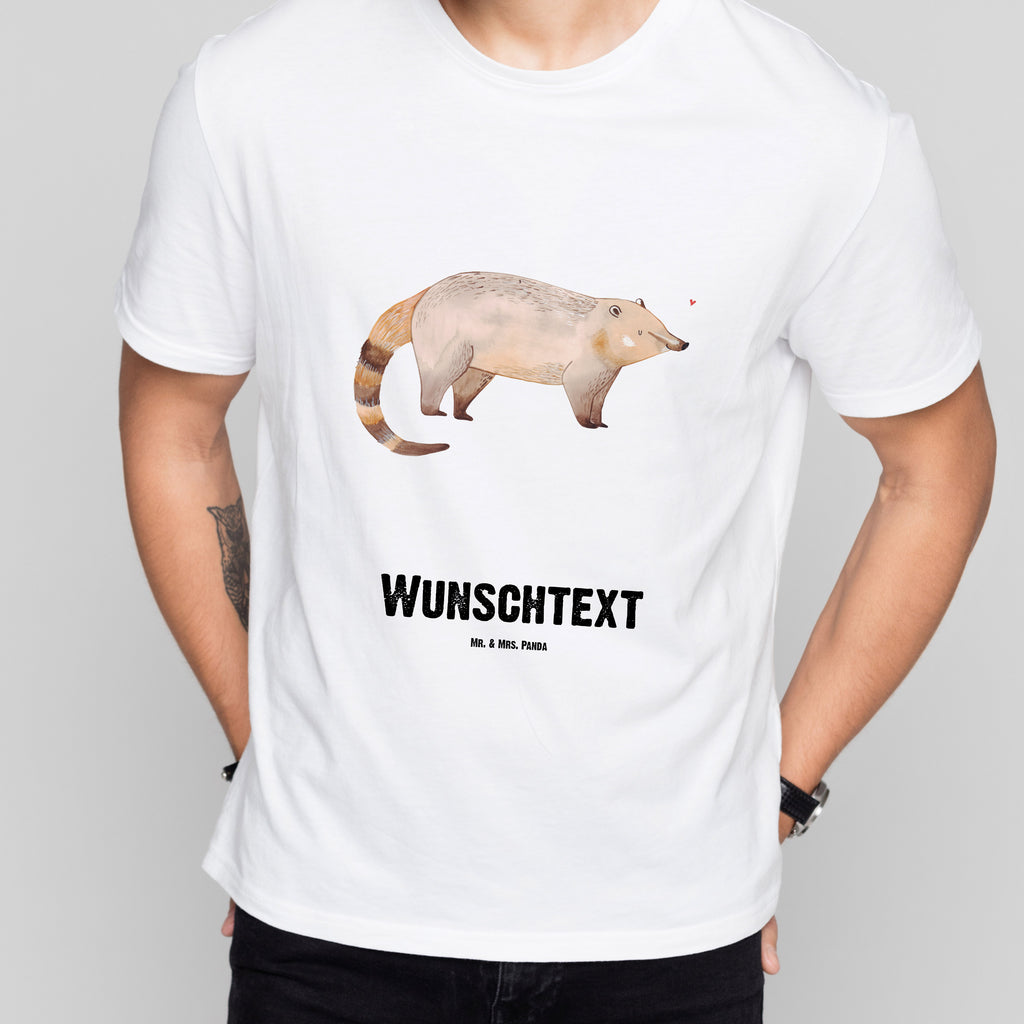 Größe XL Personalisiertes T-Shirt Nasenbaer T-Shirt Personalisiert, T-Shirt mit Namen, T-Shirt mit Aufruck, Männer, Frauen, Tiermotive, Gute Laune, lustige Sprüche, Tiere, Nasenbär, Nasenbären, Rüsselbär, Bär
