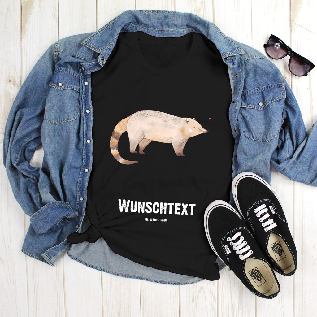 Größe XL Personalisiertes T-Shirt Nasenbaer T-Shirt Personalisiert, T-Shirt mit Namen, T-Shirt mit Aufruck, Männer, Frauen, Tiermotive, Gute Laune, lustige Sprüche, Tiere, Nasenbär, Nasenbären, Rüsselbär, Bär