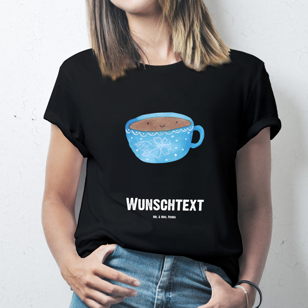 Größe XL Personalisiertes T-Shirt Kaffee Tasse T-Shirt Personalisiert, T-Shirt mit Namen, T-Shirt mit Aufruck, Männer, Frauen, süße Tiermotive, gute Laune, lustige Sprüche, Tiere, Kaffee, Tasse, Liebe, Geschmack, Genuss, Glücklich