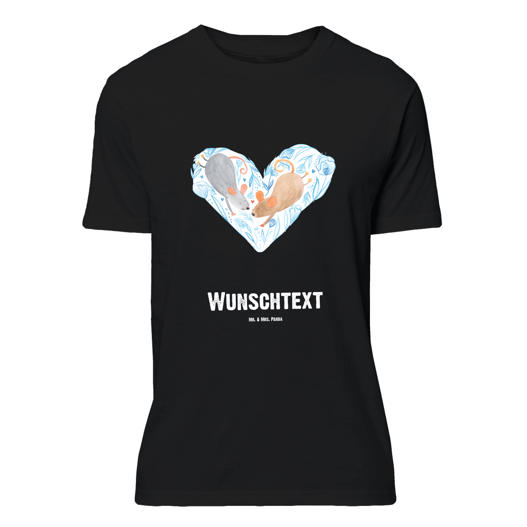 Größe XL Personalisiertes T-Shirt Mäuse Herz T-Shirt Personalisiert, T-Shirt mit Namen, T-Shirt mit Aufruck, Männer, Frauen, Liebe, Partner, Freund, Freundin, Ehemann, Ehefrau, Heiraten, Verlobung, Heiratsantrag, Liebesgeschenk, Jahrestag, Hocheitstag, Maus, Mäuse, Liebesbotschaft, Liebesbeweis, Hochzeit, Lieblingsmensch, Gemeinsamkeit, Love, Geschenk für zwei