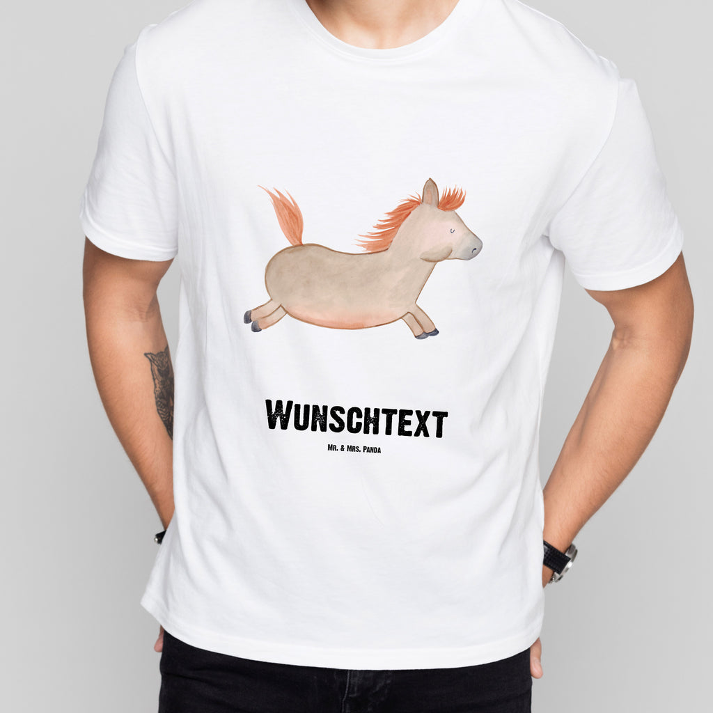 Größe L Personalisiertes T-Shirt Pferd springt T-Shirt, Shirt, Tshirt, Lustiges T-Shirt, T-Shirt mit Spruch, Party, Junggesellenabschied, Jubiläum, Geburstag, Herrn, Damen, Männer, Frauen, Schlafshirt, Nachthemd, Sprüche, Bauernhof, Hoftiere, Landwirt, Landwirtin, Pferd, Pony, Pferde, Stall, Pferdestall, ausreiten, reiten, Pferdebesitzer