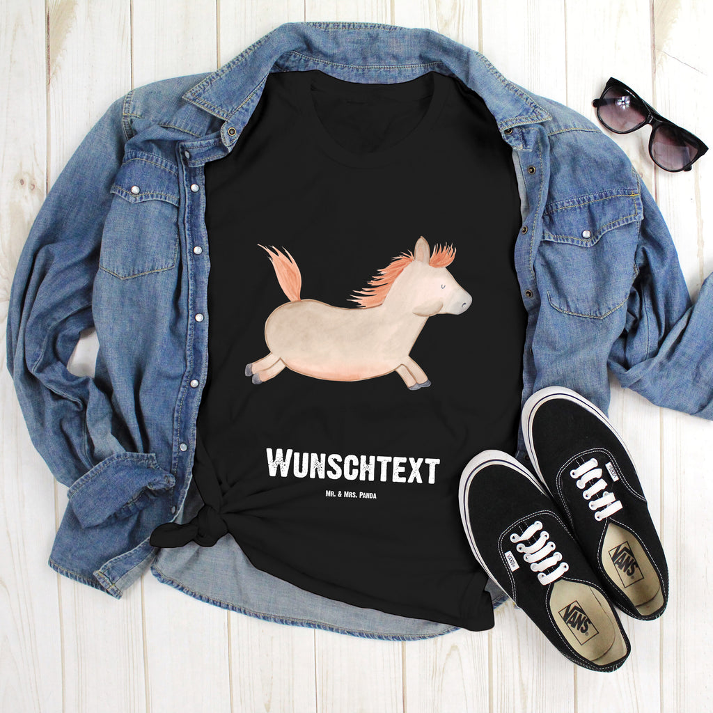 Größe L Personalisiertes T-Shirt Pferd springt T-Shirt, Shirt, Tshirt, Lustiges T-Shirt, T-Shirt mit Spruch, Party, Junggesellenabschied, Jubiläum, Geburstag, Herrn, Damen, Männer, Frauen, Schlafshirt, Nachthemd, Sprüche, Bauernhof, Hoftiere, Landwirt, Landwirtin, Pferd, Pony, Pferde, Stall, Pferdestall, ausreiten, reiten, Pferdebesitzer