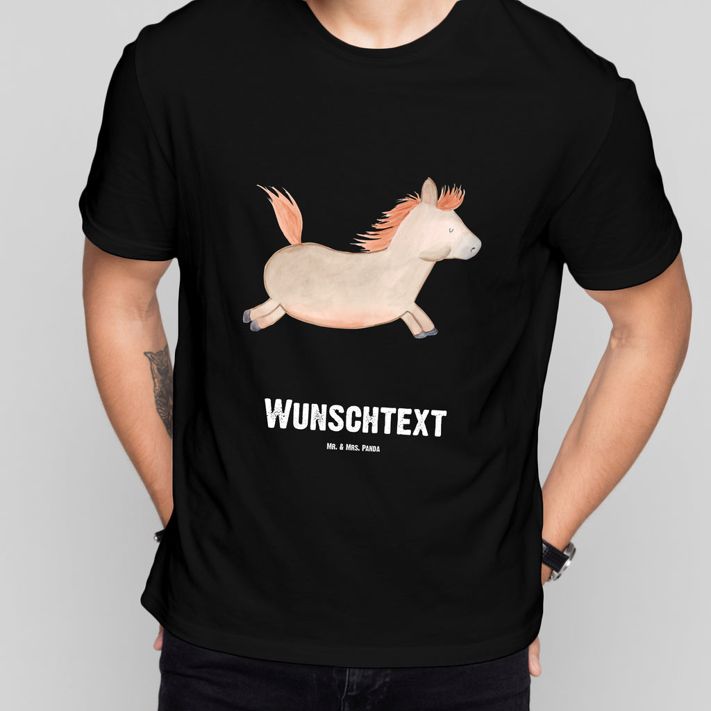 Größe L Personalisiertes T-Shirt Pferd springt T-Shirt, Shirt, Tshirt, Lustiges T-Shirt, T-Shirt mit Spruch, Party, Junggesellenabschied, Jubiläum, Geburstag, Herrn, Damen, Männer, Frauen, Schlafshirt, Nachthemd, Sprüche, Bauernhof, Hoftiere, Landwirt, Landwirtin, Pferd, Pony, Pferde, Stall, Pferdestall, ausreiten, reiten, Pferdebesitzer